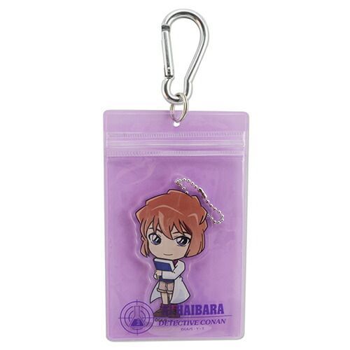 まとめ サカモト パスケース 名探偵コナンアクリルキーチェーン付きクリアパスケース 灰原 48412901 ×9セット