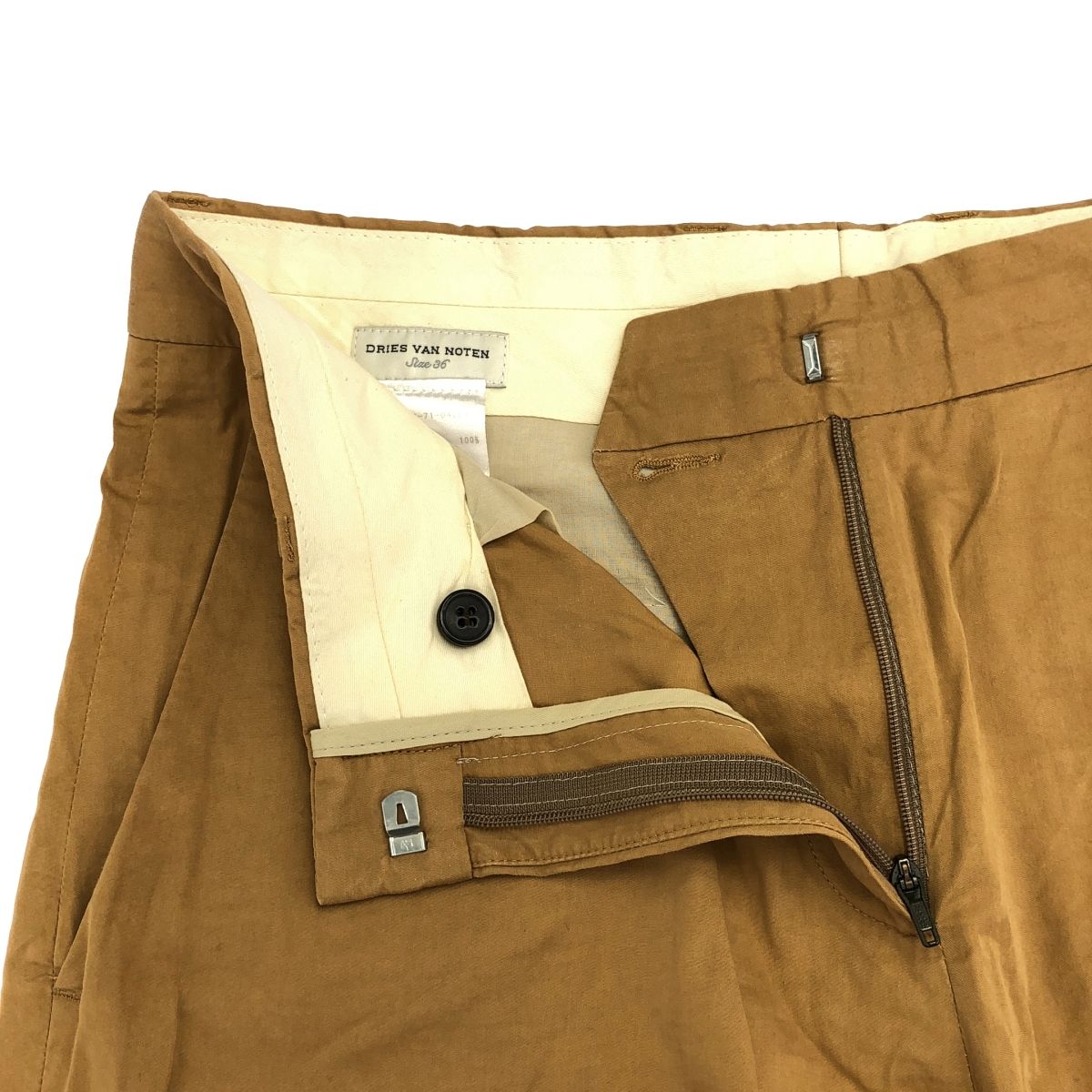 DRIES VAN NOTEN ドリスヴァンノッテン 17SS コットンワイドパンツ  