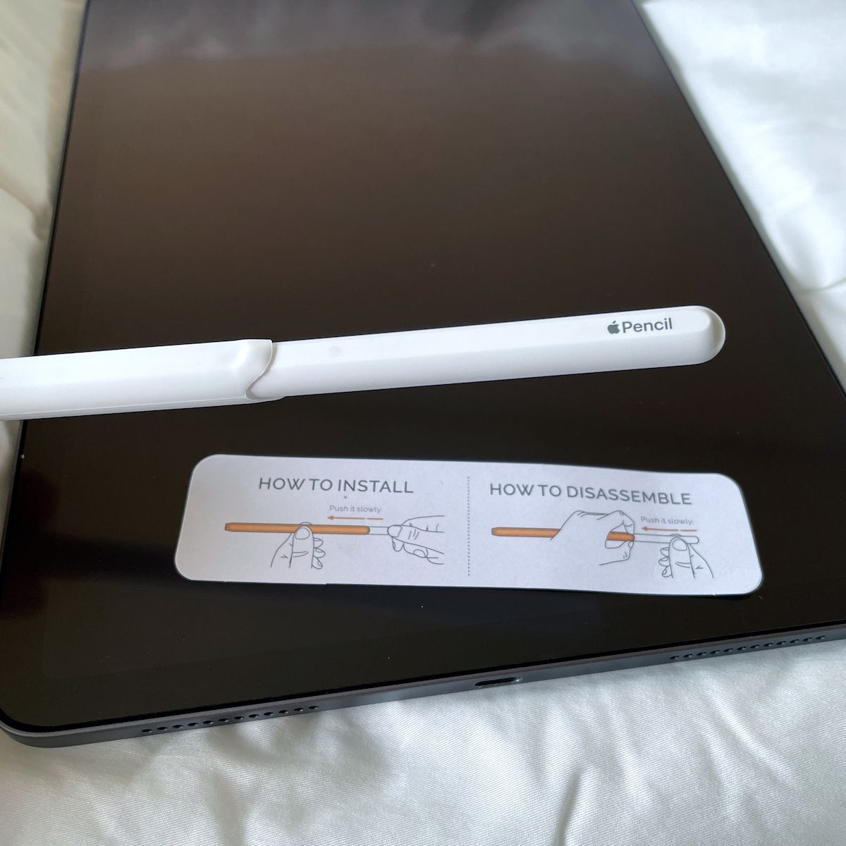 Apple Pencil ペンシル ケース カバー シリコン APNCV002