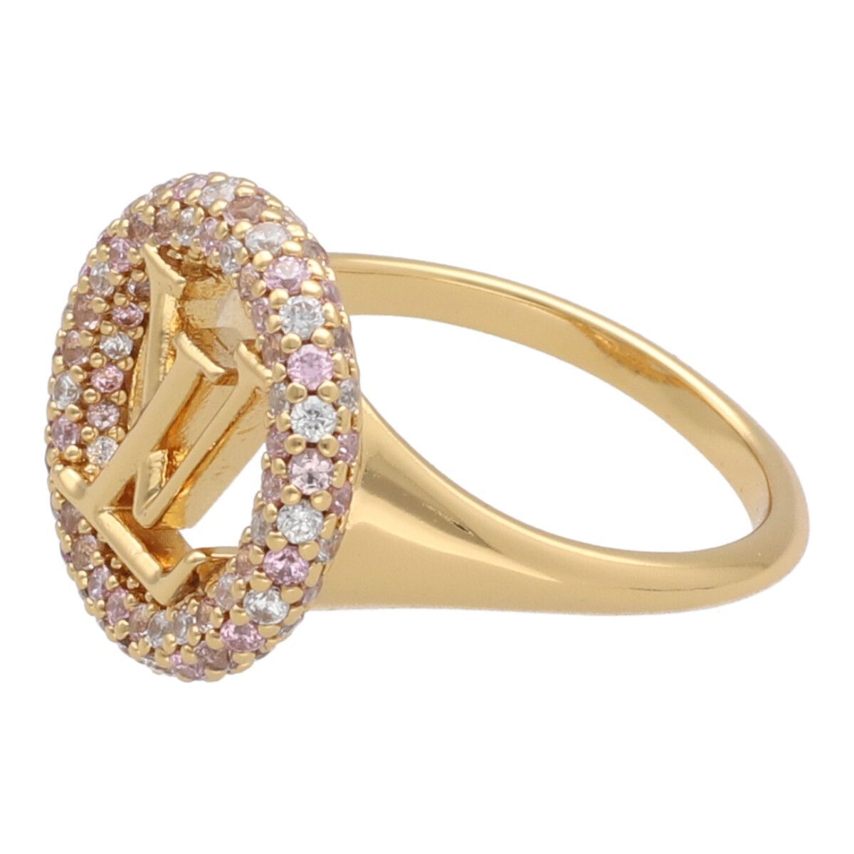 LOUIS VUITTON ルイヴィトン LVナイトルイーズトレゾールリング