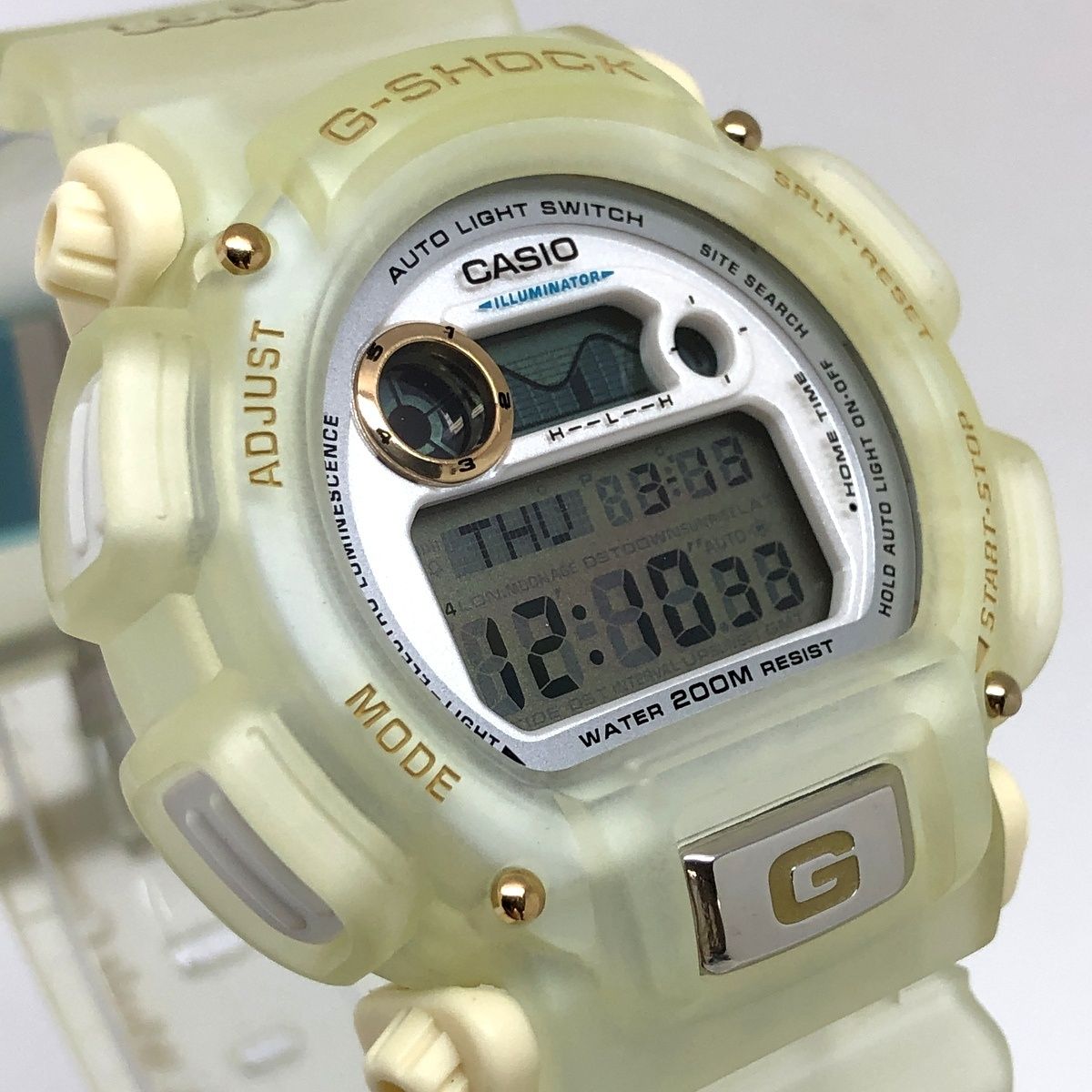 G-SHOCK ジーショック DW-9000K-9VT イルクジ1999 スケルトン ゴールド