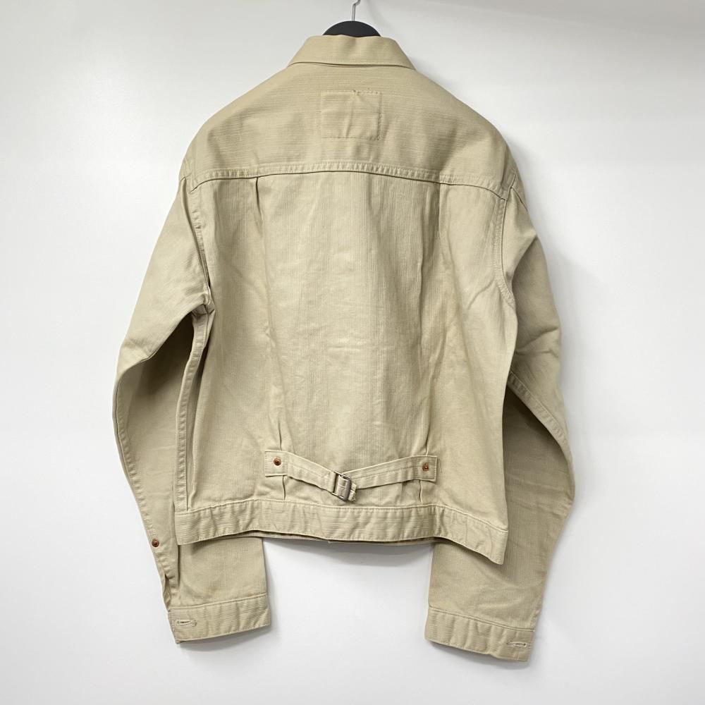 中古】90s LEVI'S 71506-11 ピケジャケット ベージュ サイズ38