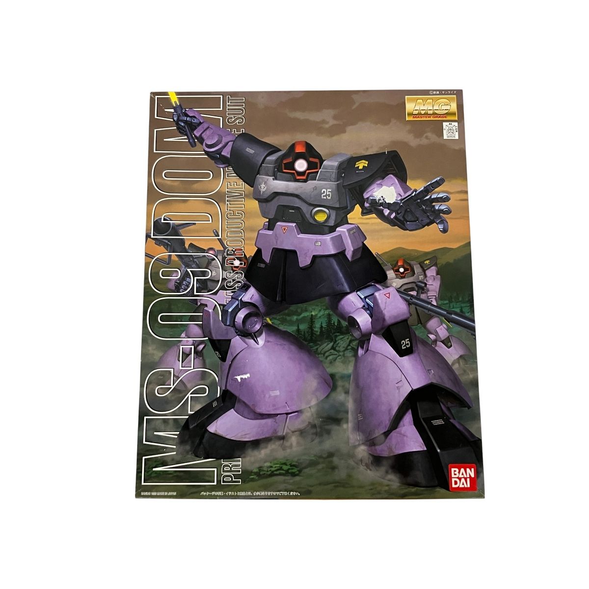 BANDAI 0072576-4000 MG 1/100 MS-09 DOM ドム ジオン公国軍陸戦