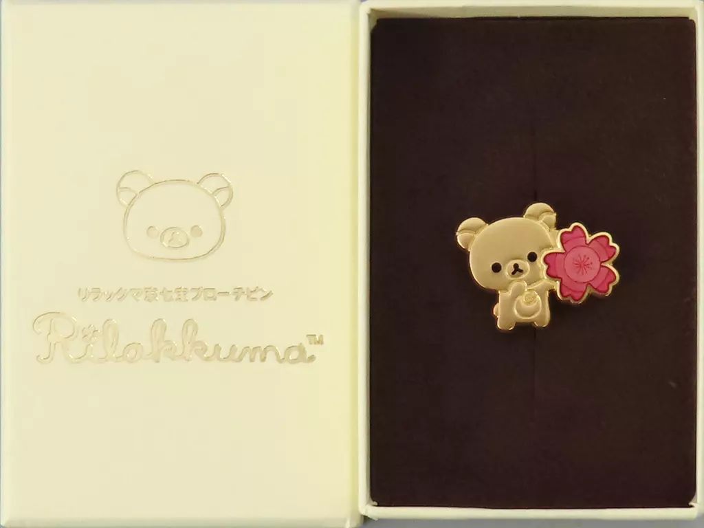 中古】アクセサリー(非金属) コリラックマ 京七宝ブローチ