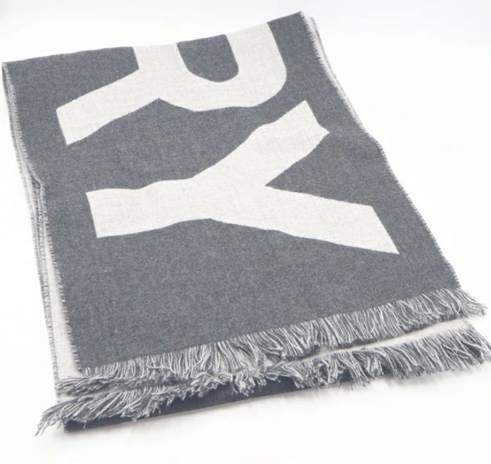 新品　BURBERRY バーバリー ジャガードスカーフ マフラー ロゴ ウール BURBERRY (バーバリー) ロゴ ウール ジャカードスカーフ BBL8054214