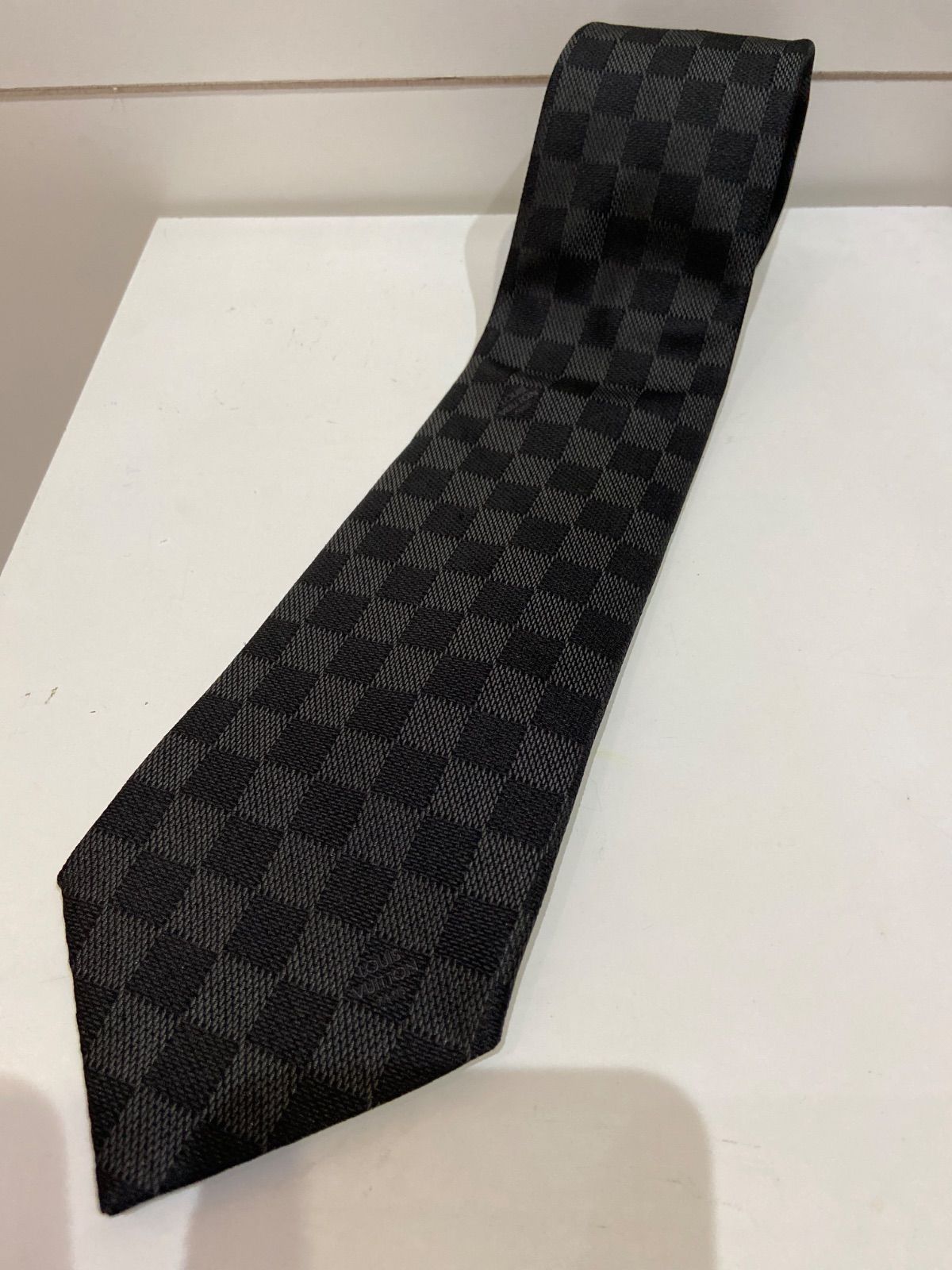 LOUIS VUITTON ルイヴィトン ダミエ グラフィット ネクタイ