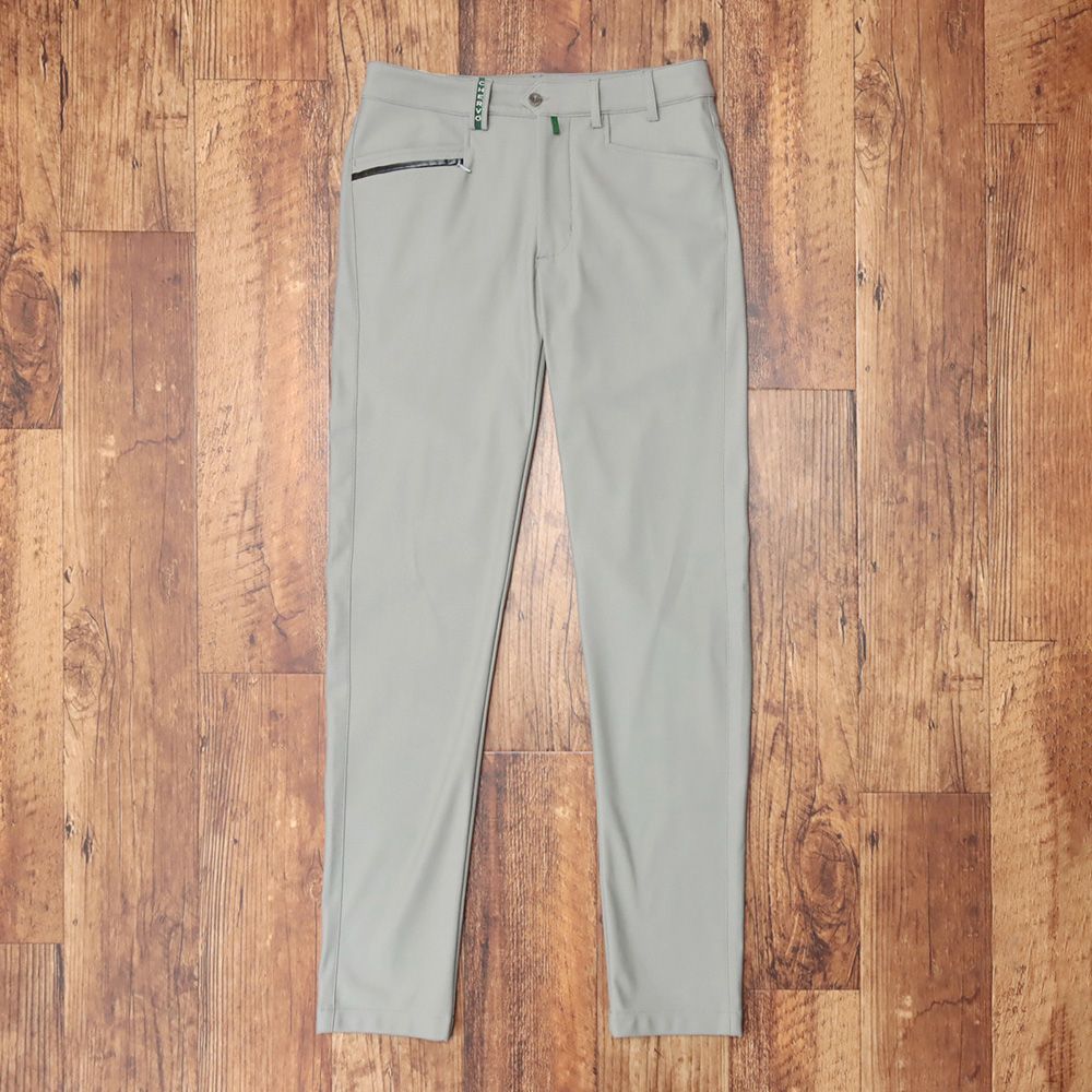 秋冬 CHERVO 48サイズ 美脚パンツ SIGMA 撥水 ストレッチ 保温 機能性 ゴルフ シェルボ グレー md235