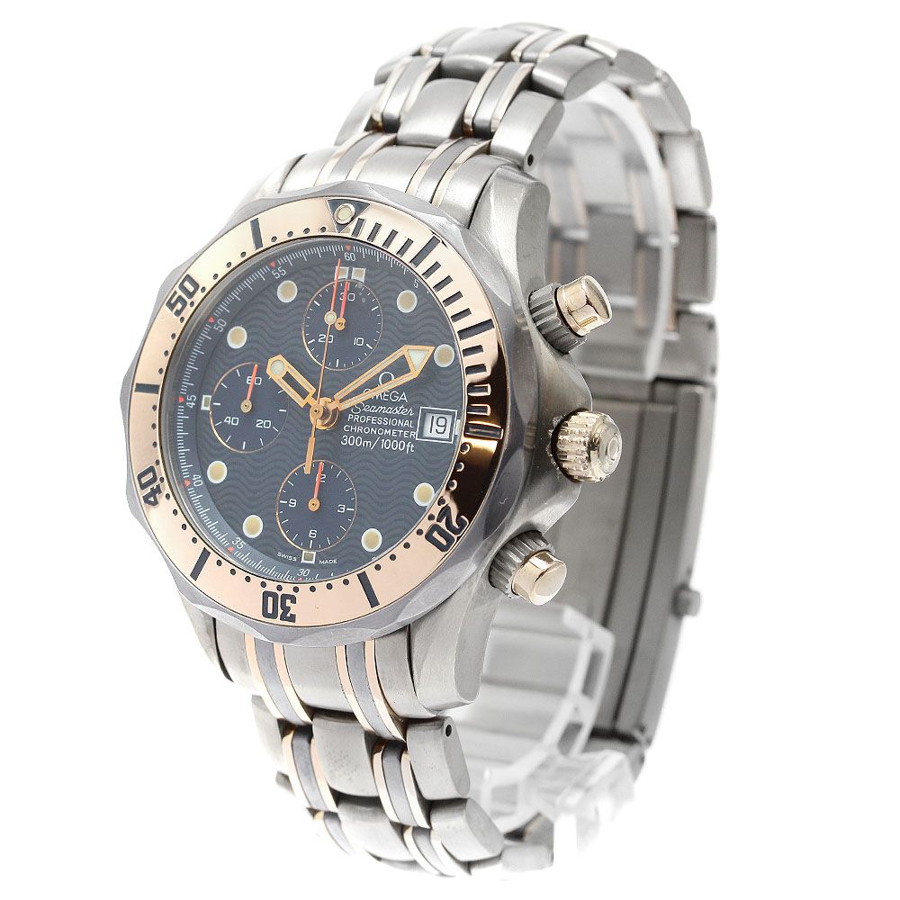 オメガ OMEGA 2296.80 シーマスター300 クロノグラフ チタン|PG 自動巻き メンズ_910164