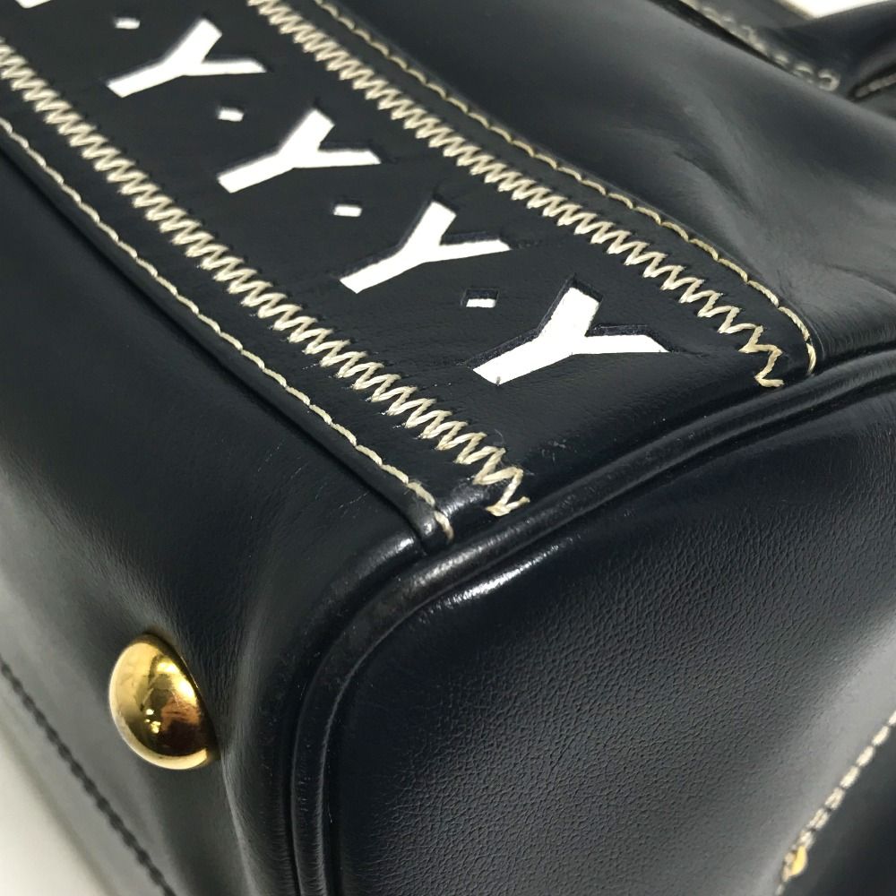 イヴ・サンローラン Yモチーフ 2WAY ショルダーバッグ ハンドバッグ 