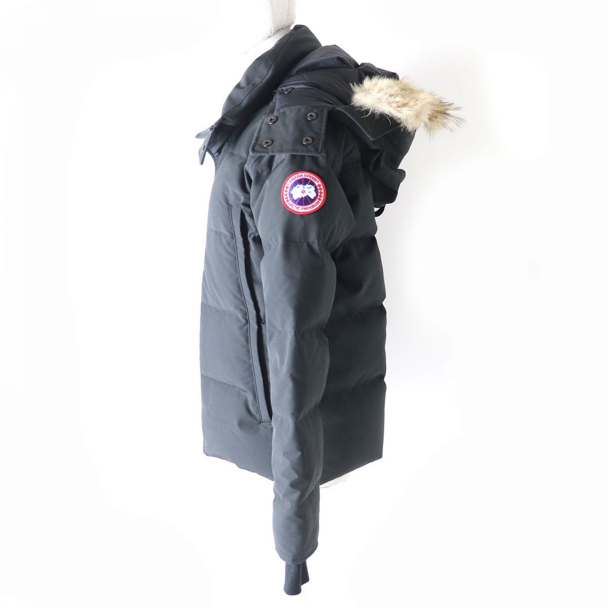 良品△正規品 カナダグース 3808MA WYNDHAM PARKA FUSION FIT コヨーテ