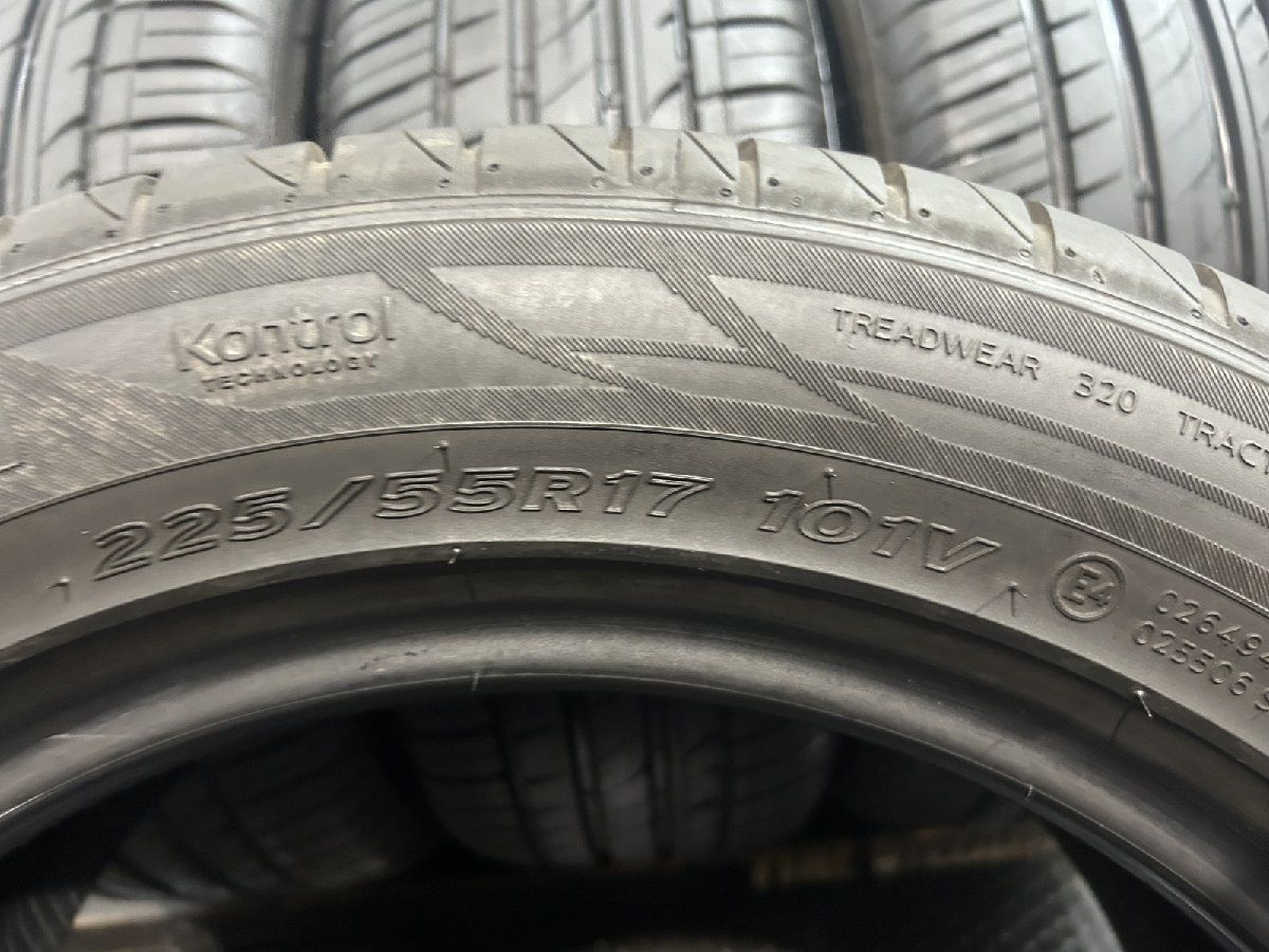 未走行に近い】HANKOOK Ventus Prime2 MO-V 225/55R17 17インチ 夏タイヤ 4