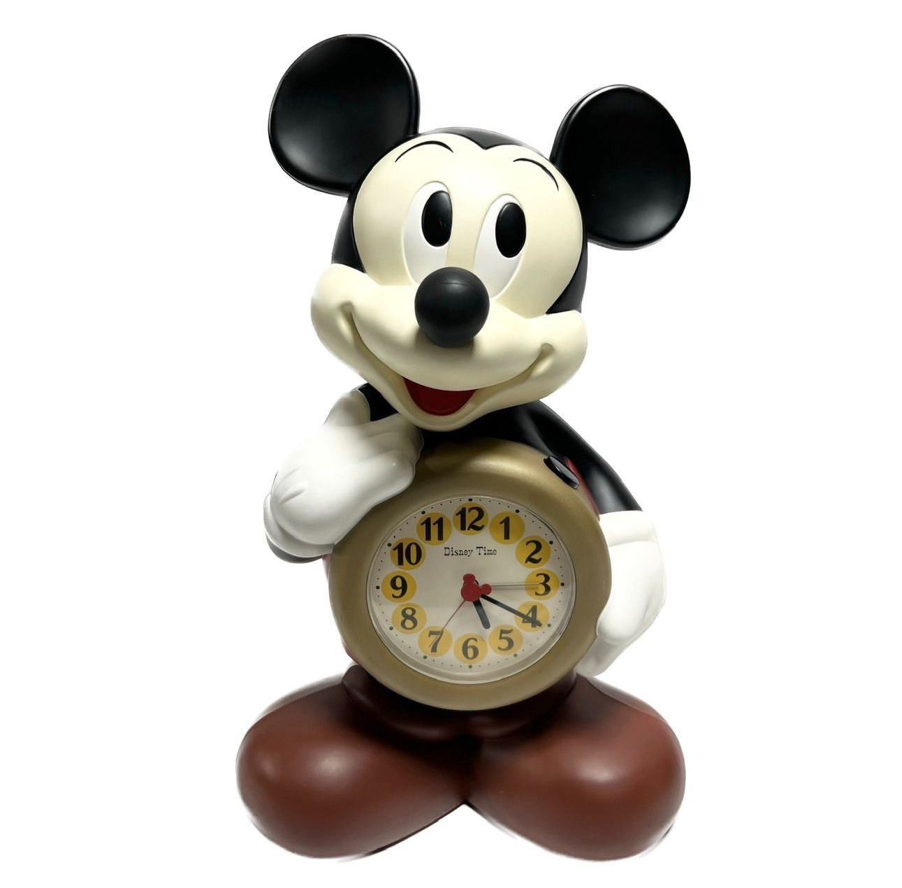 ☆動作品‼ 良品 Disney Time ミッキー 目覚まし時計 喋る時計 FD411A