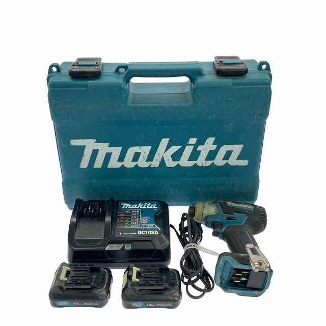 中古 マキタ　TD111D 10V 充電式インパクトドライバー　フルセット マキタ TD111DZB 10.8V充電式インパクトドライバ スライド式