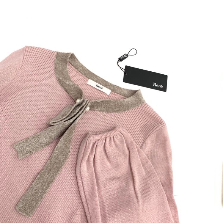 つ*ん様 ルネReneパール　ニットカットソー つ*ん様 ルネReneパール ニットカットソー ◇ルネ Rene