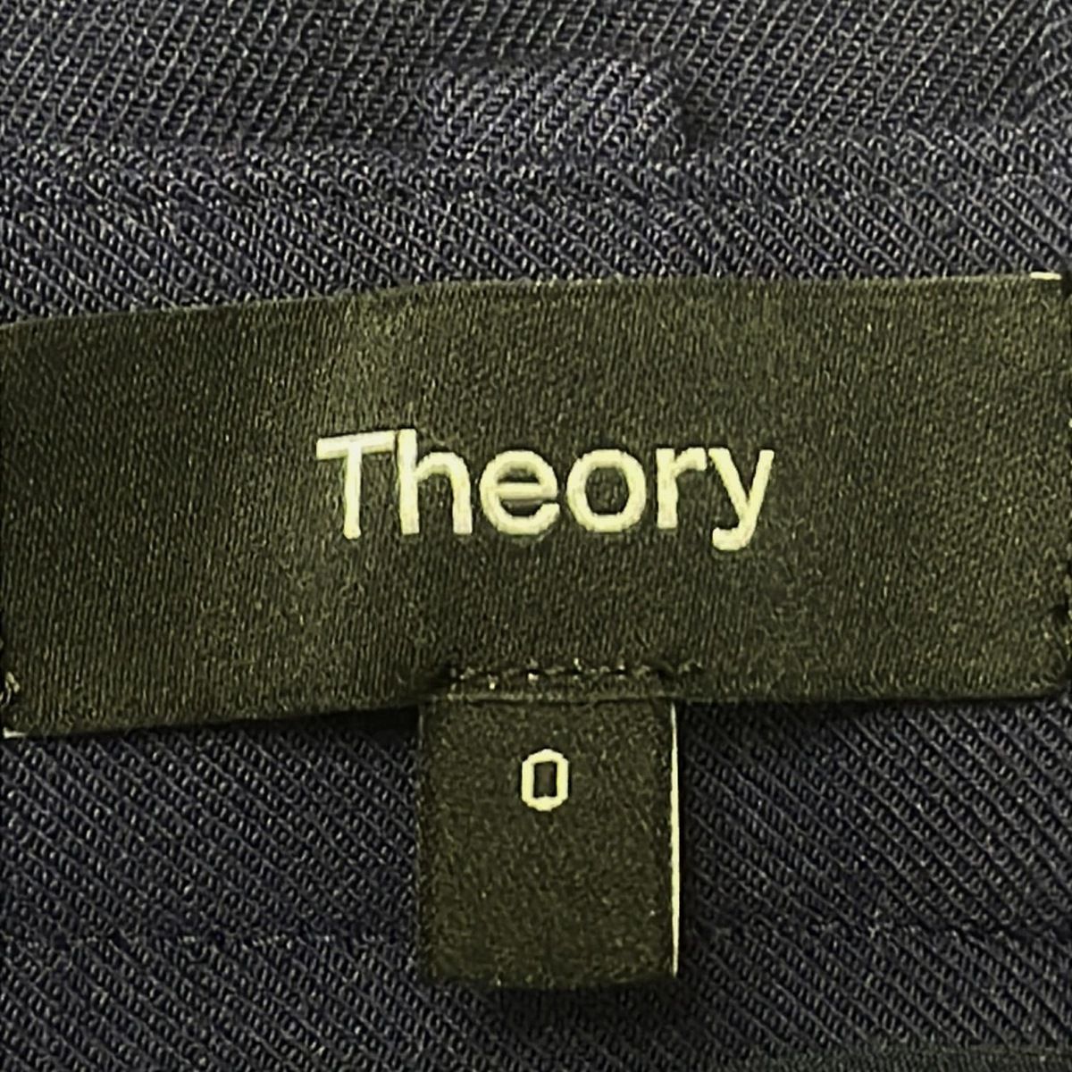 theory(セオリー) パンツ サイズ0 XS レディース - パープル