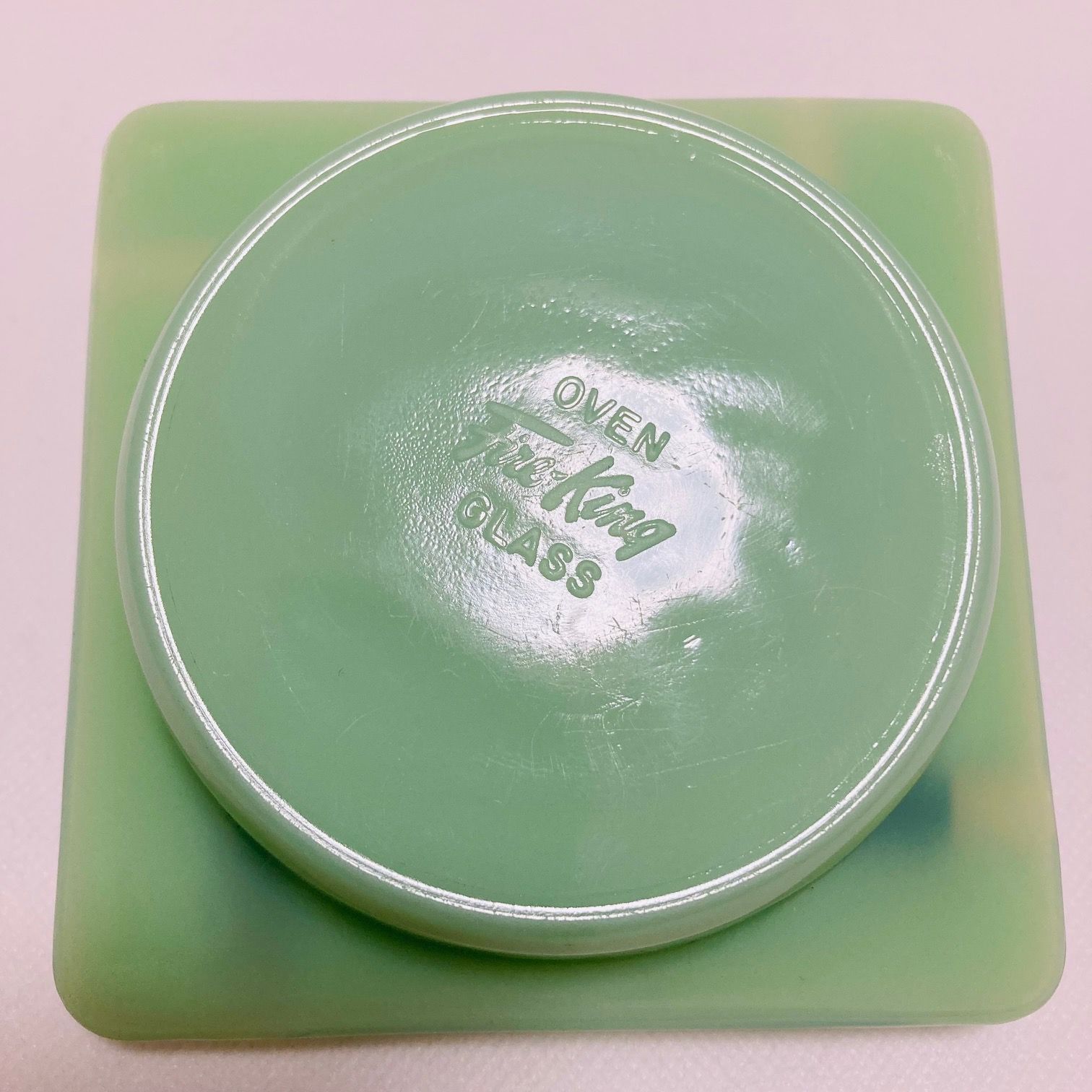 ビンテージ USA製 レイザーブルー(M) アッシュトレイ 灰皿