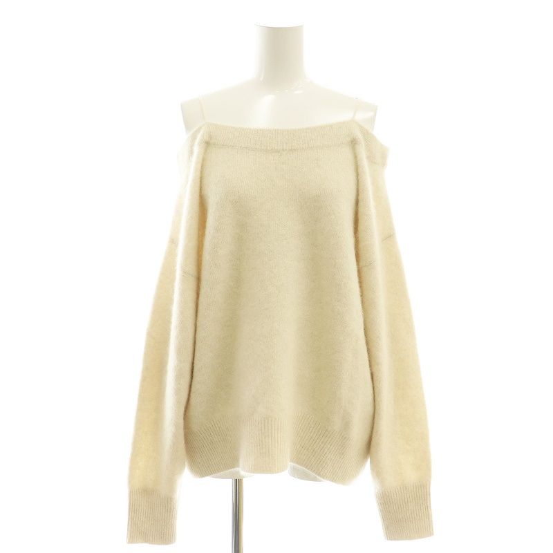 スナイデル SNIDEL 24AW フォックスカシミヤキャミオフプル