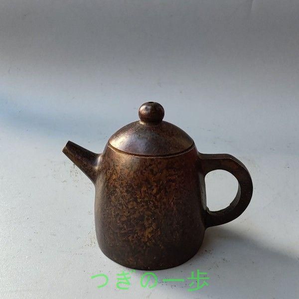 銅器 茶道具 茶壷 香道具 リビングオフィス 装飾品 工芸品 置物 銅壺 茶道具 香道具 装飾品 工芸品 美術品 置物 - メルカリ