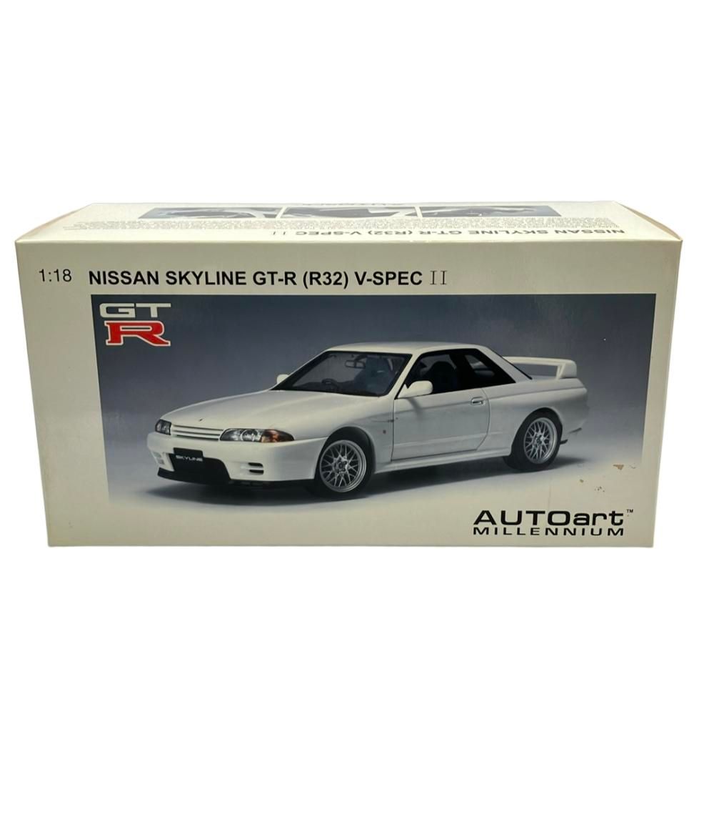 ミニカー 日産 スカイライン GT-R R34 Vスペック II 1|18 オートアート