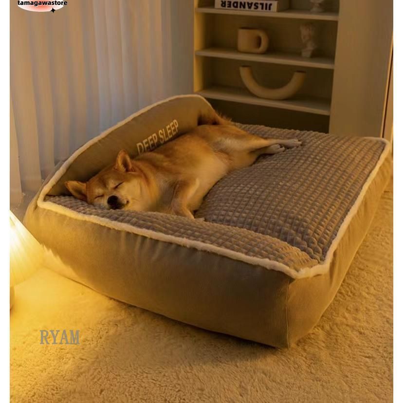 ペット 柴犬 ベッド 犬 クッション 大型犬 クッション ペット 3XL 小型犬 中型犬 大型犬 柴犬 マット スクエア型 暖かい 防寒対策