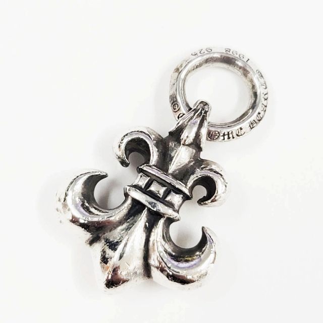 クロムハーツ CHROME HEARTS BS FLUER CHARM BSフ チャーム ペンダント トップ 925 シルバー ブランド古着ベクトル AA ▲250929