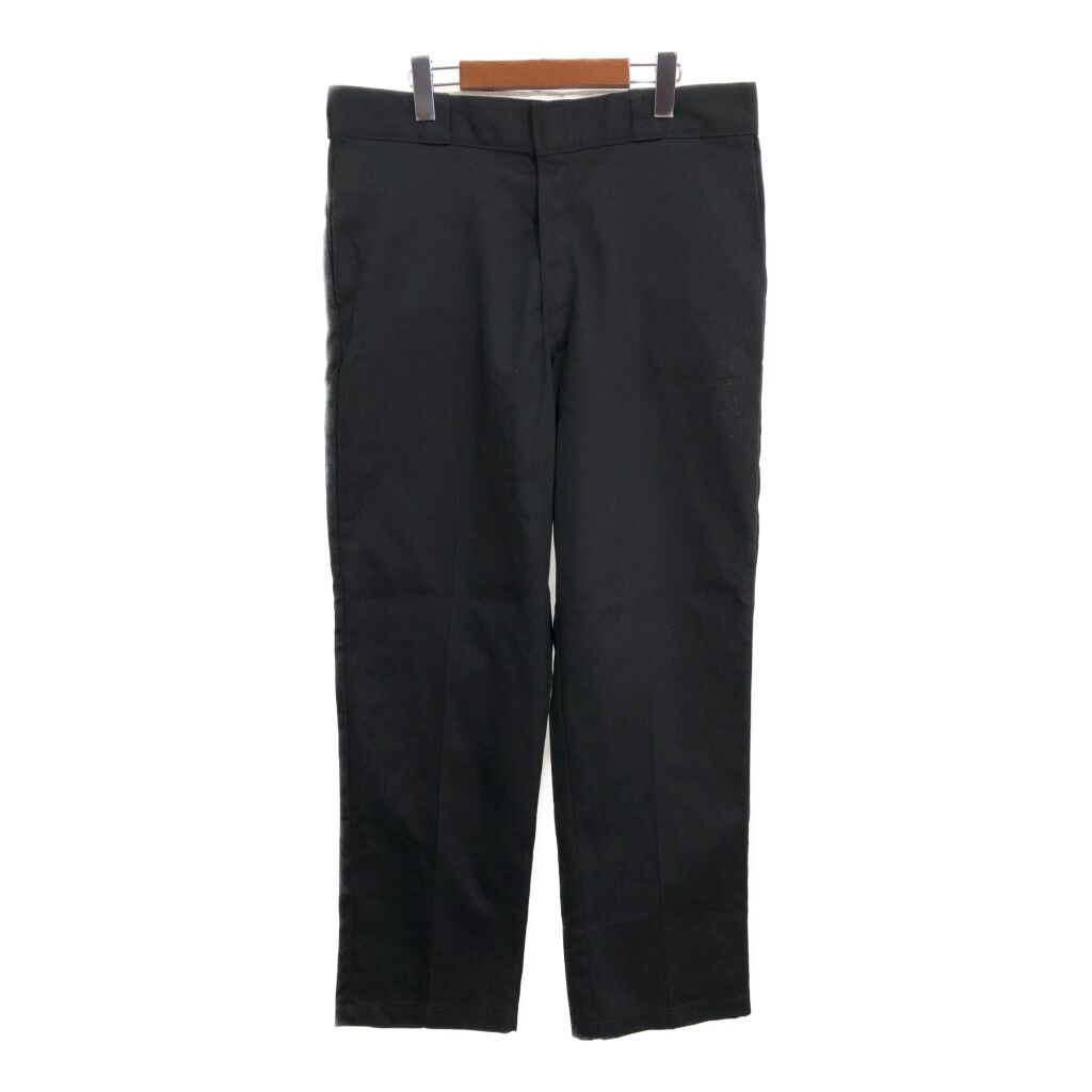 Dickies ディッキーズ 874 ワークパンツ ブラック (メンズ W36 L32) 中古 古着 S1746