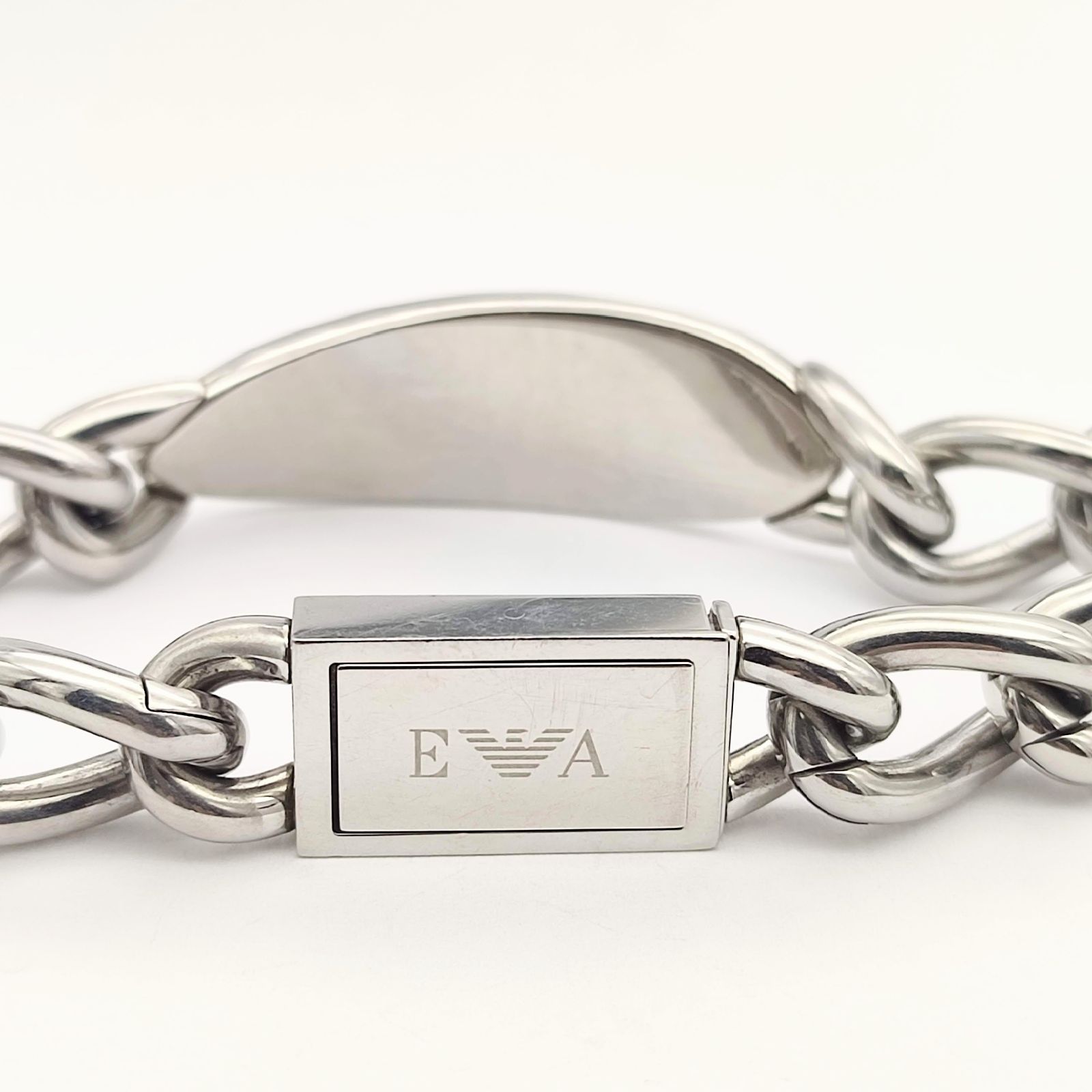 美品】EMPORIO ARMANI エンポリオアルマーニ シルバーチェーン