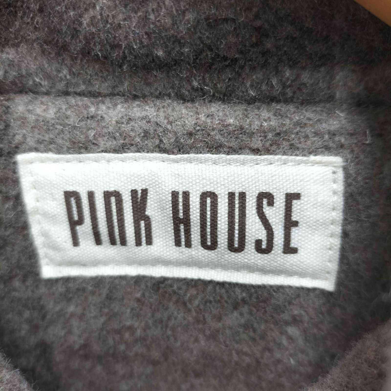 ピンクハウス PINK HOUSE 24SS ワッペン使いダッフルコート レディース