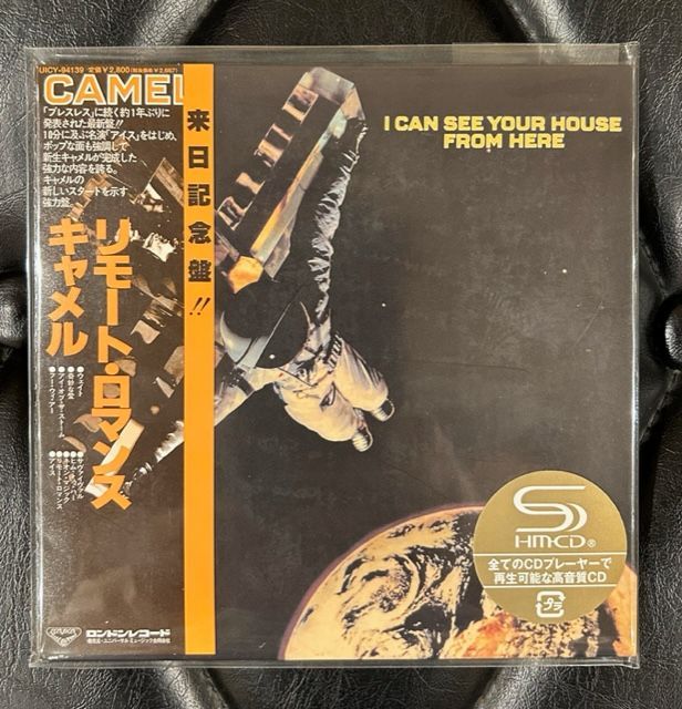 廃盤紙ジャケSHM-CD】キャメル 「リモート・ロマンス」 Camel