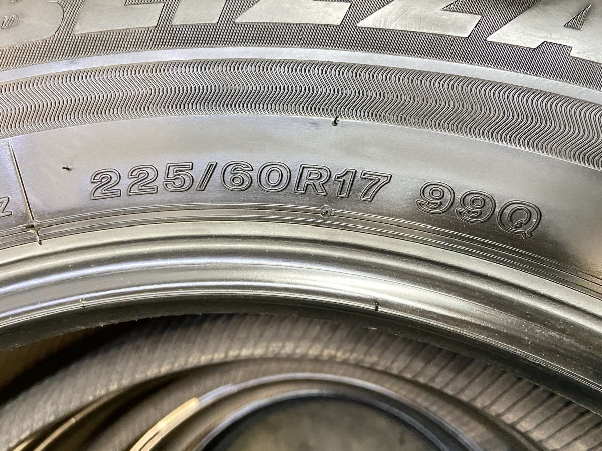 225/60R17 ブリヂストンVRX3 中古スタッドレスタイヤ 4本 225/60R17 ブリヂストン ブリザック VRX3 中古タイヤ