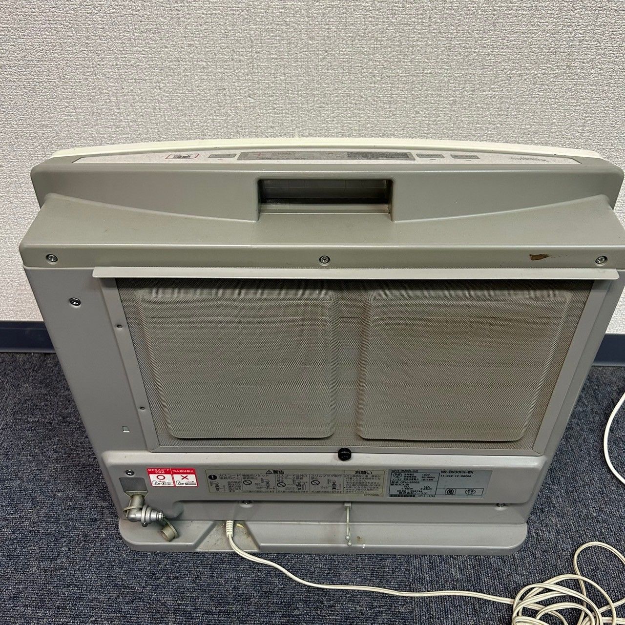 ノーリツ 東京ガス ファンヒーター NR-B930FH-WH 都市ガス12A/13A 