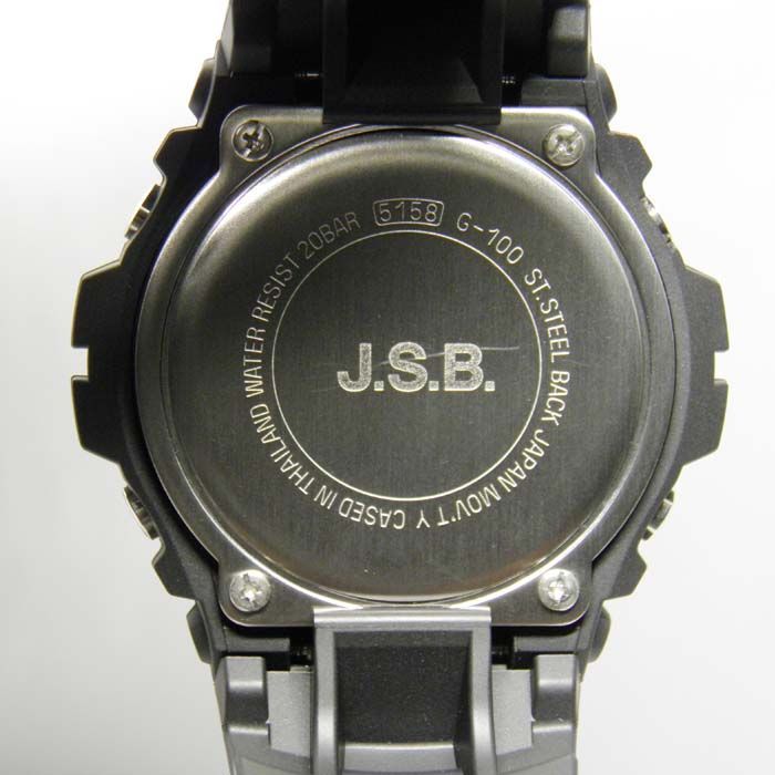 CASIO(カシオ)G-SHOCK(ジーショック) G-100 J.S.B 3代目 J SOUL BROTHERS 山下健二郎デザインモデル【未使用品】  - メルカリ