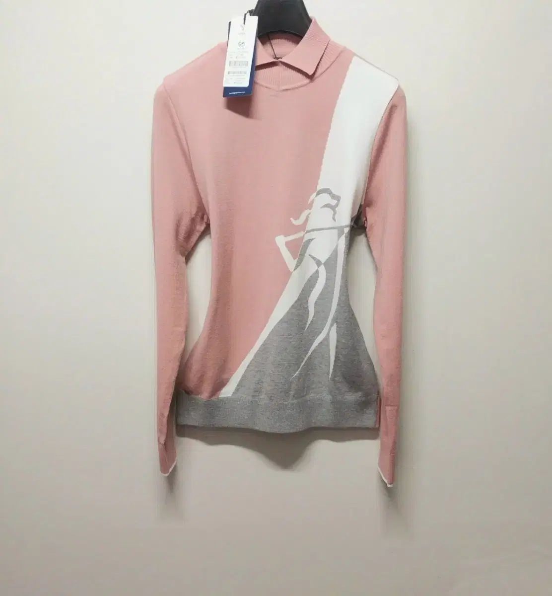 LPGA 機能性 ゴルフ スパンデックス ニットシャツ 正規品