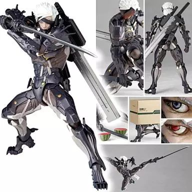 リボルテックヤマグチ　メタルギア　雷電　新品、未開封 雷電 リボルテック ヤマグチ メタルギアライジングリベンジ