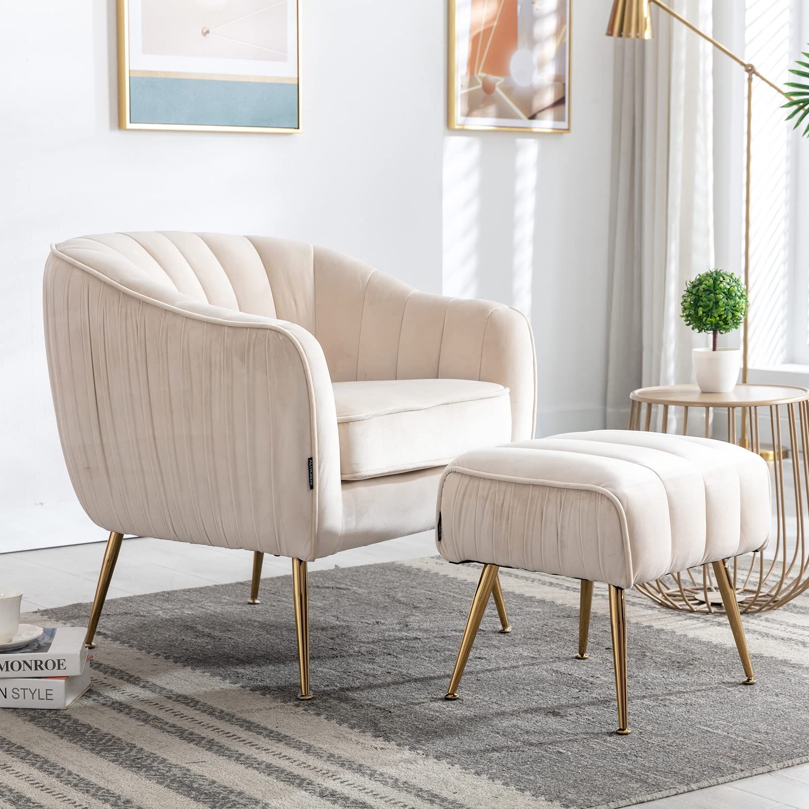 ソファー オットマン付き