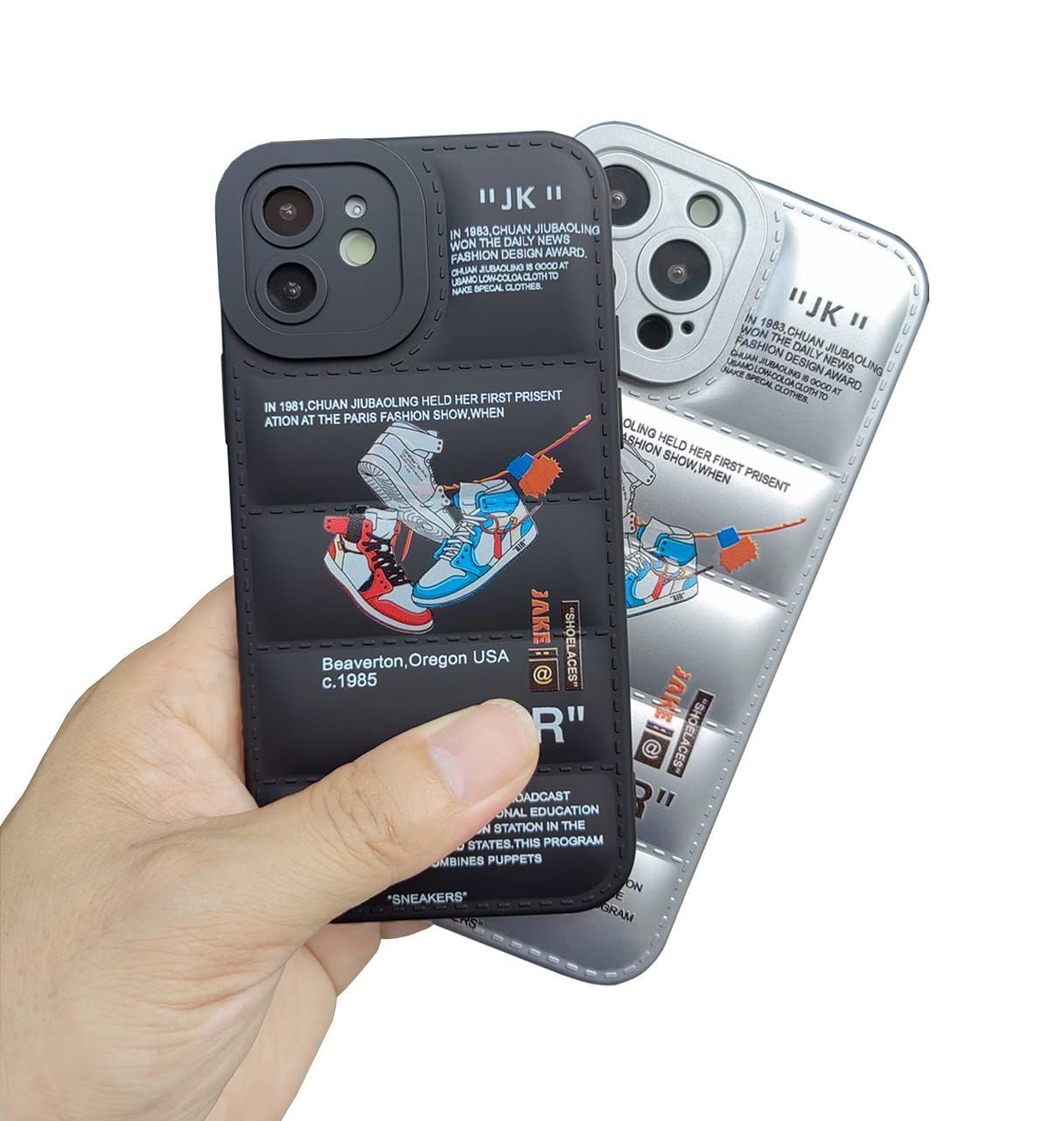 Ins Off Sports ShoesブランドPuffer 電話ケース iPhone 13 Pro