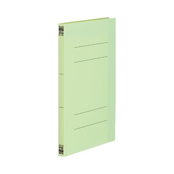 （まとめ）プラス PPフラットファイルB4 2折No.135FP GR1冊【×1