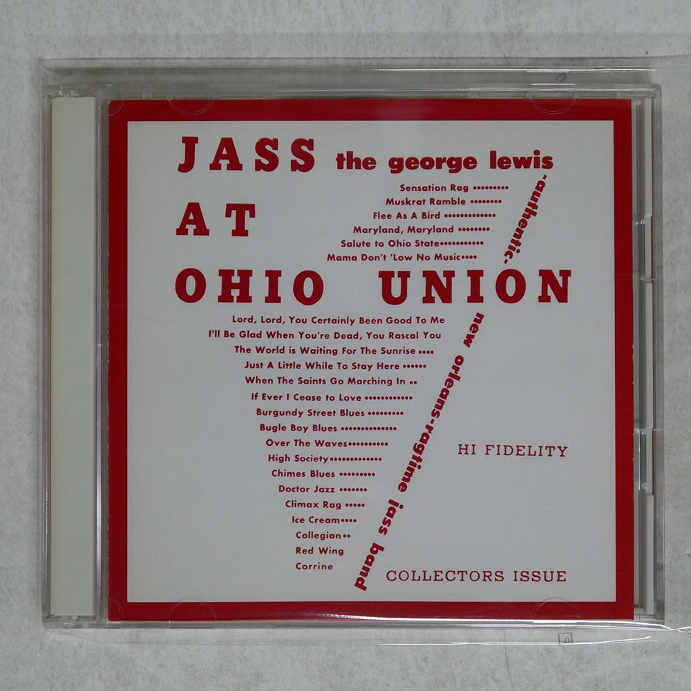 国内盤 GEORGE LEWIS AUTHENTIC NEW ORLEANS RAGTIME BAND