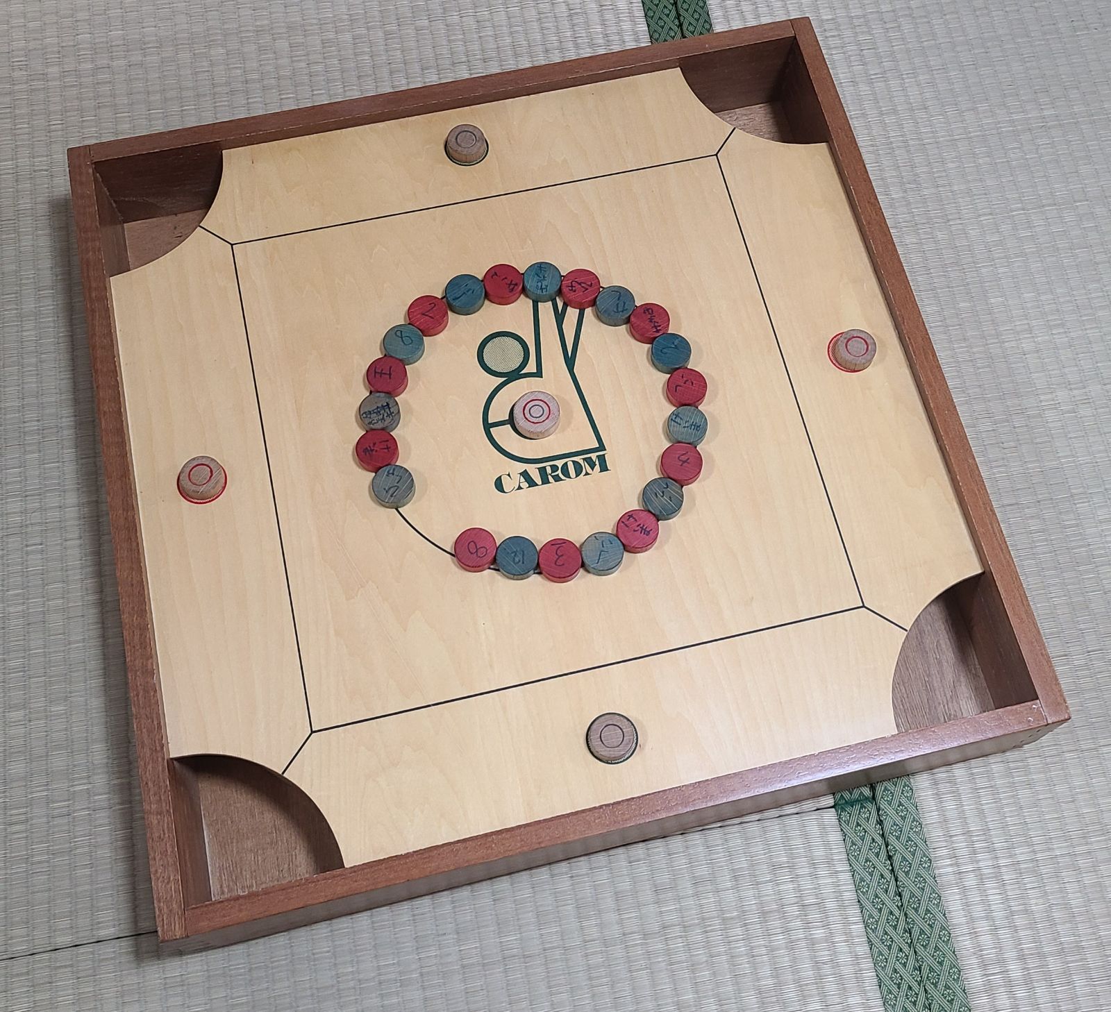 彦根カロム ボード ゲーム 闘球盤 クロキノール 地域 行事 文化 伝統 遊戯 ファミリー レディース メンズ キッズ 笑声 商品