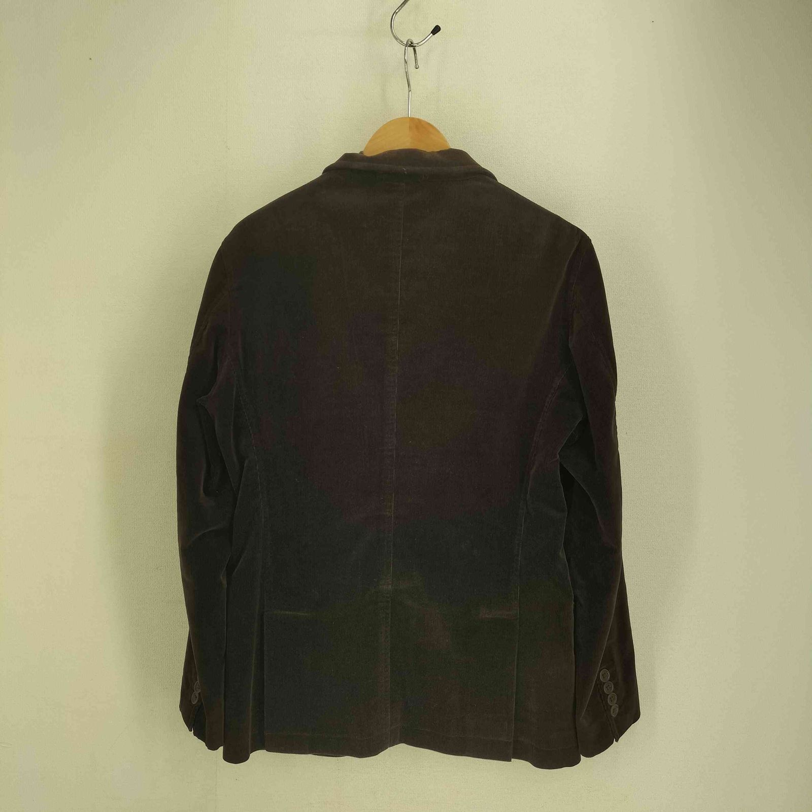 ポールスミス　ジャケット　コーデュロイ　細畝　ブラウン ピーエスポールスミス PS Paul Smith 細畝 コーデュロイ 2B