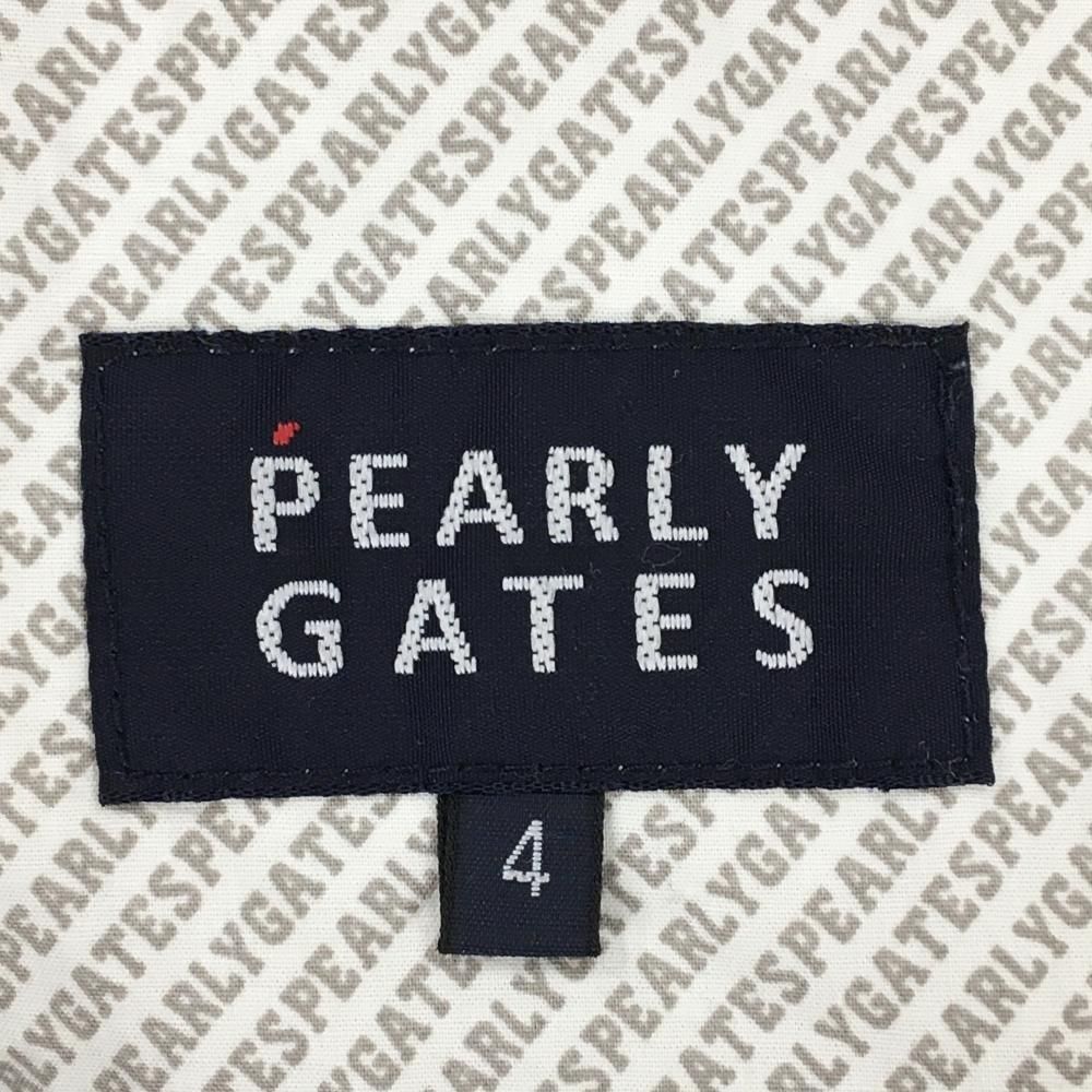 PEARLY GATES - 【超美品】パーリーゲイツ×PEANUTS パンツ 白×ダークネイビー スヌーピー総柄  メンズ 4(M) ゴルフウェア PEARLY GATES 超美品】パーリーゲイツ×PEANUTS パンツ 白×ダークネイビー