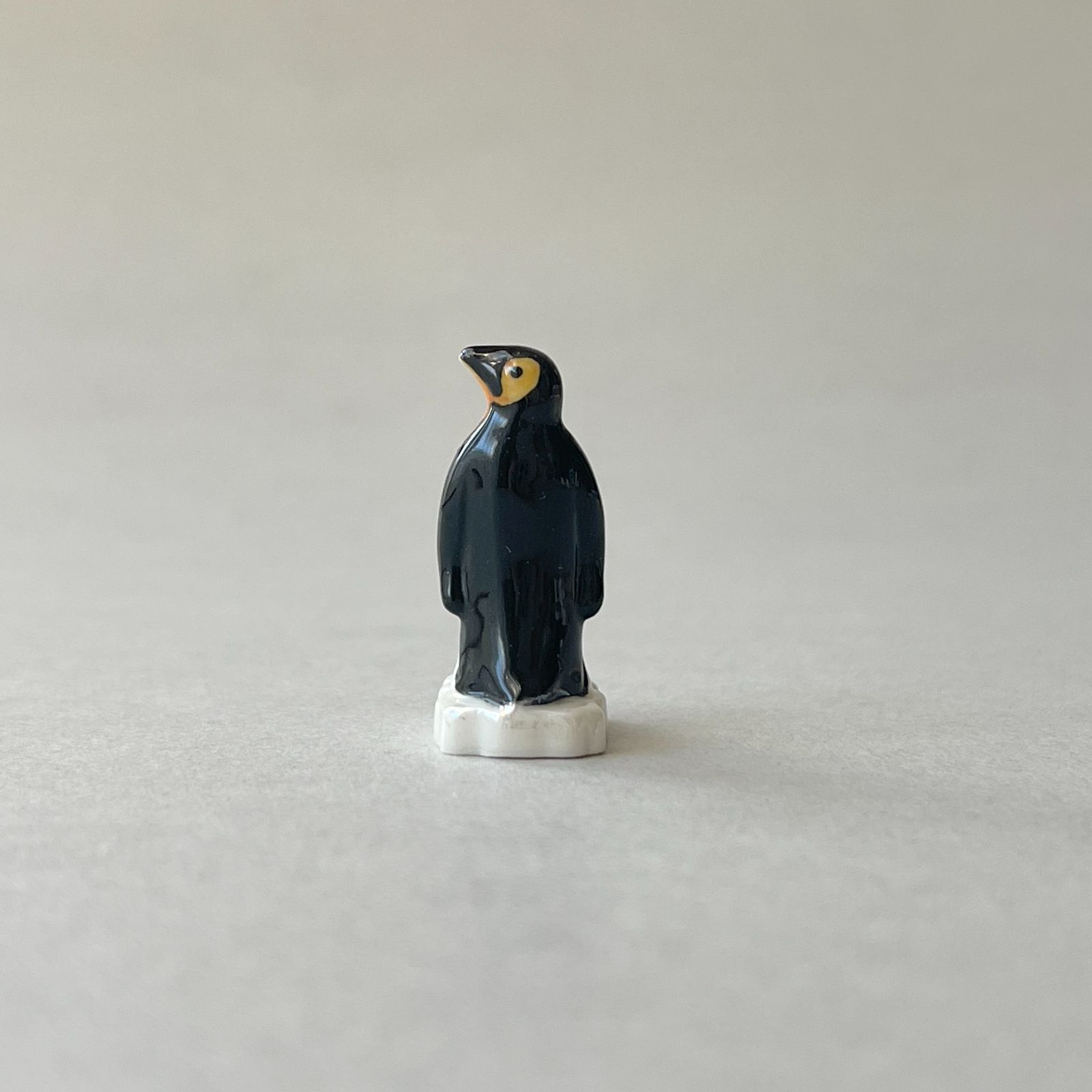フェーヴ ペンギンの親子 ホワイトプラネット フランス フェーブ 