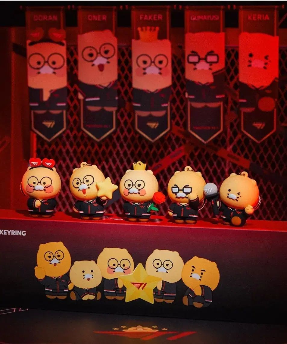 t1 カカオ チュンシク キーリング Faker