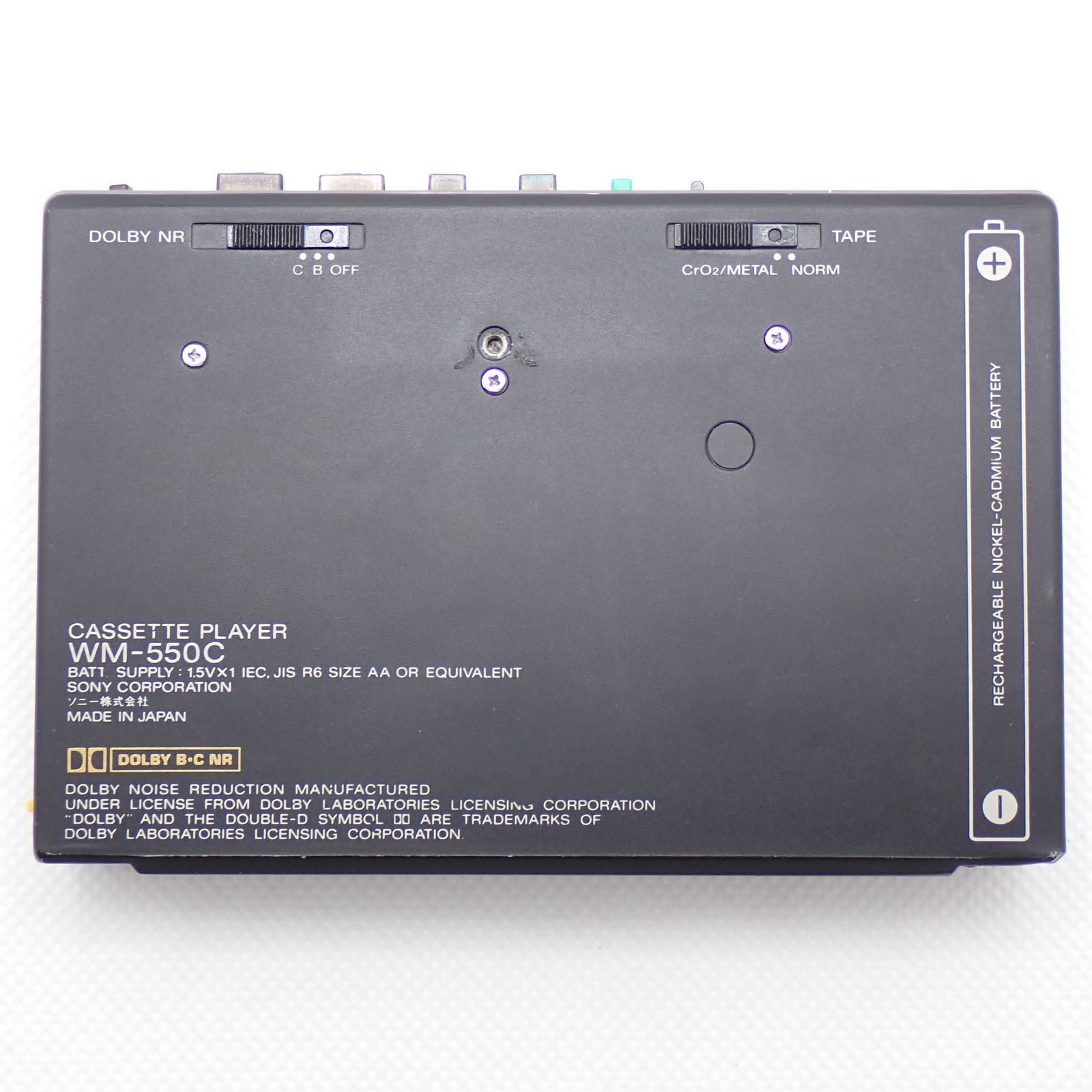 SONY WM-550C カセットプレーヤー　　ジャンク品 送料無料 SONY ソニー カセットプレーヤー WM-550C WALKMAN