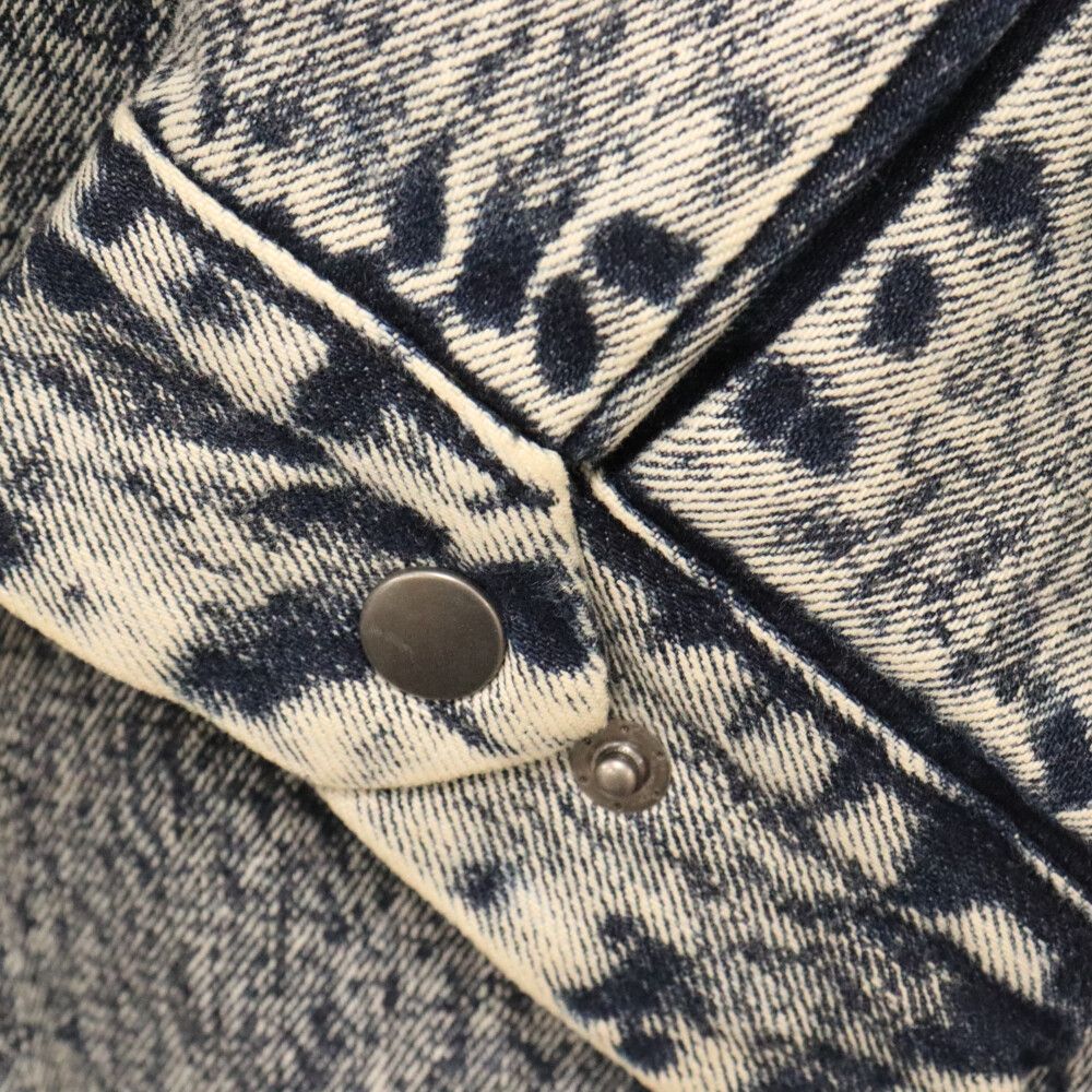 【美品】PATTA×Levi's フィッシュテイル ジャケット リーバイス プレミアム デニム ジャケット ダメージ加工