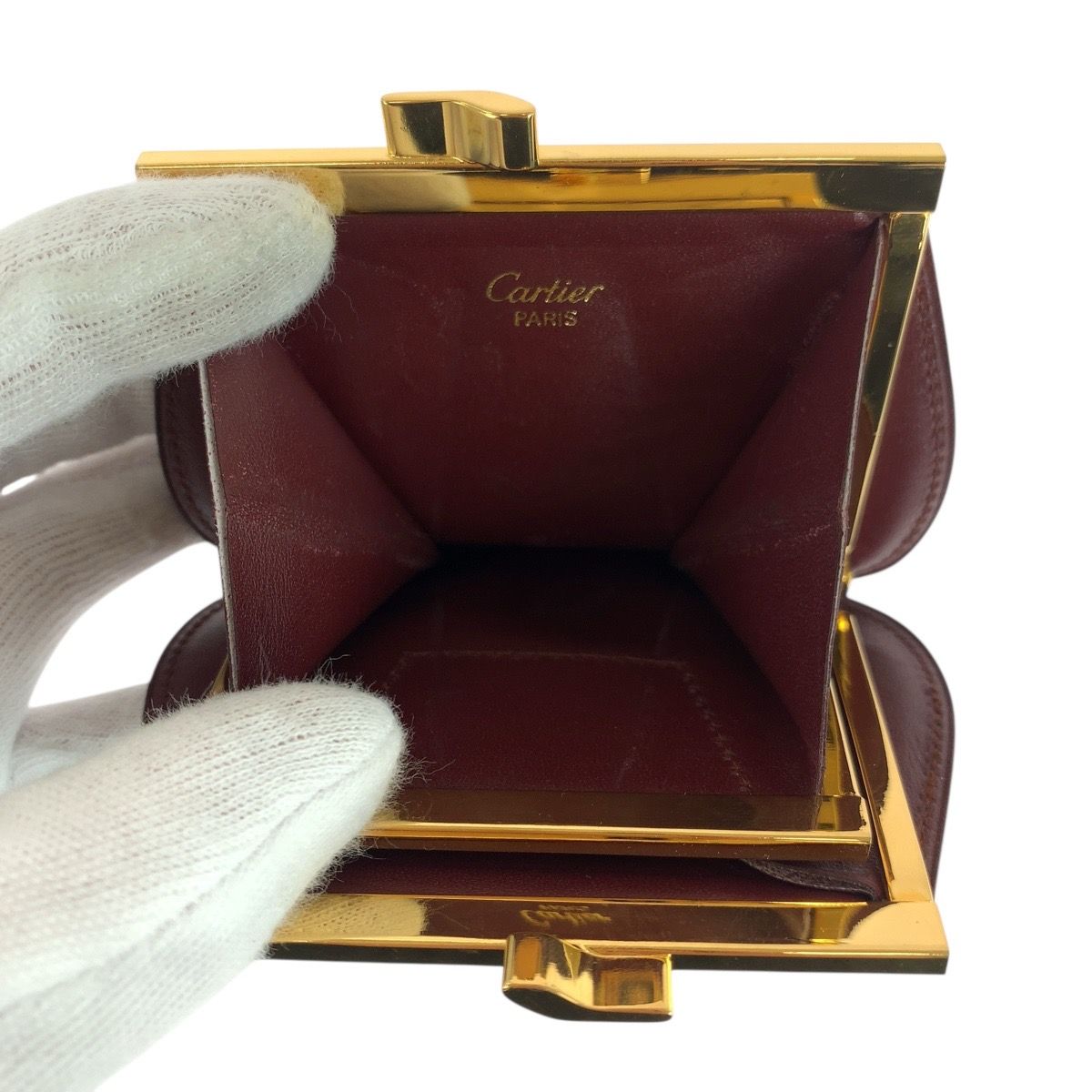 CARTIER カルティエ マストライン ワインレッド ボルドー