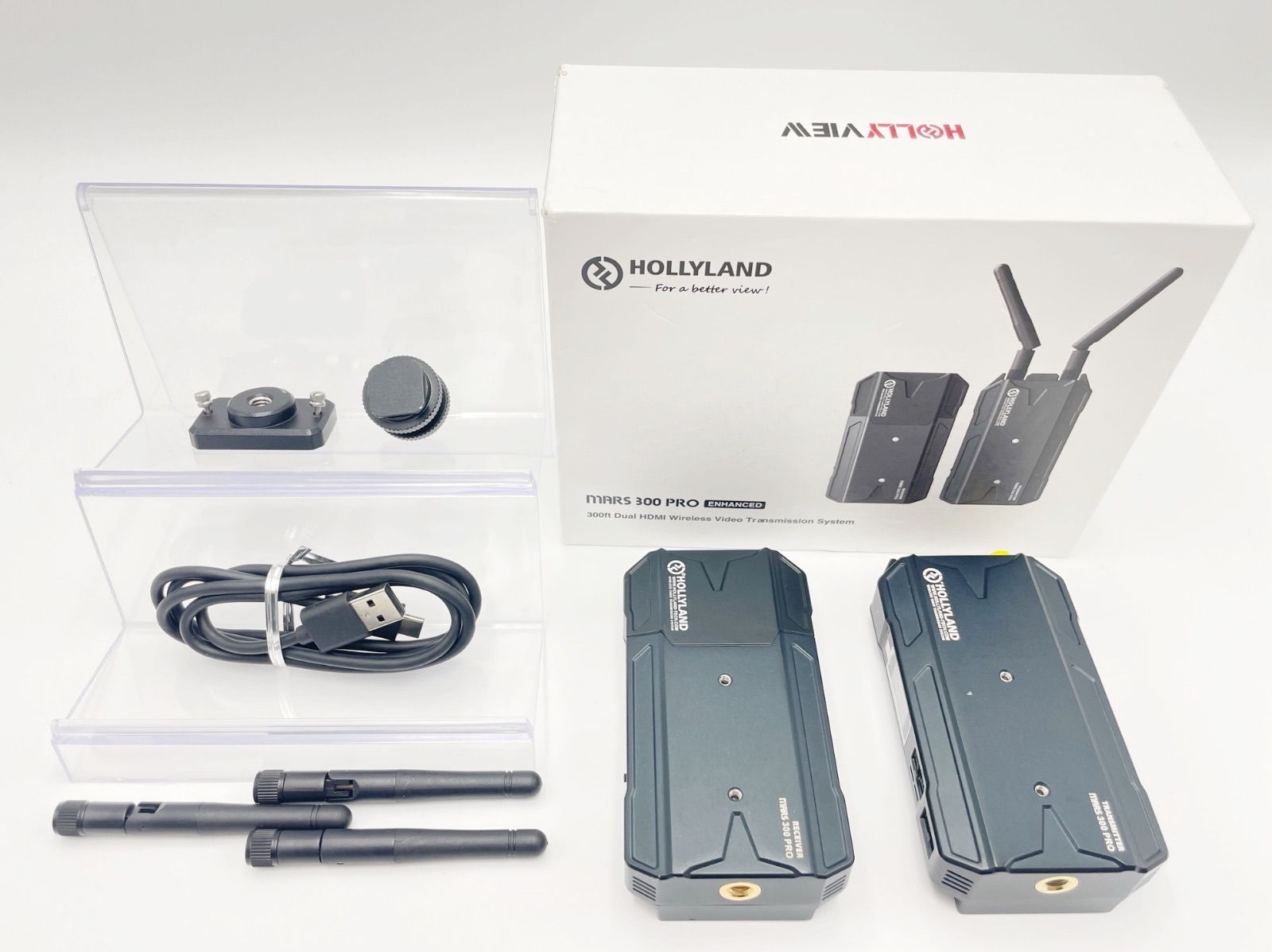 美品 HOLLYLAND MARS 300PRO HDMIワイヤレス映像伝送（Hollyland
