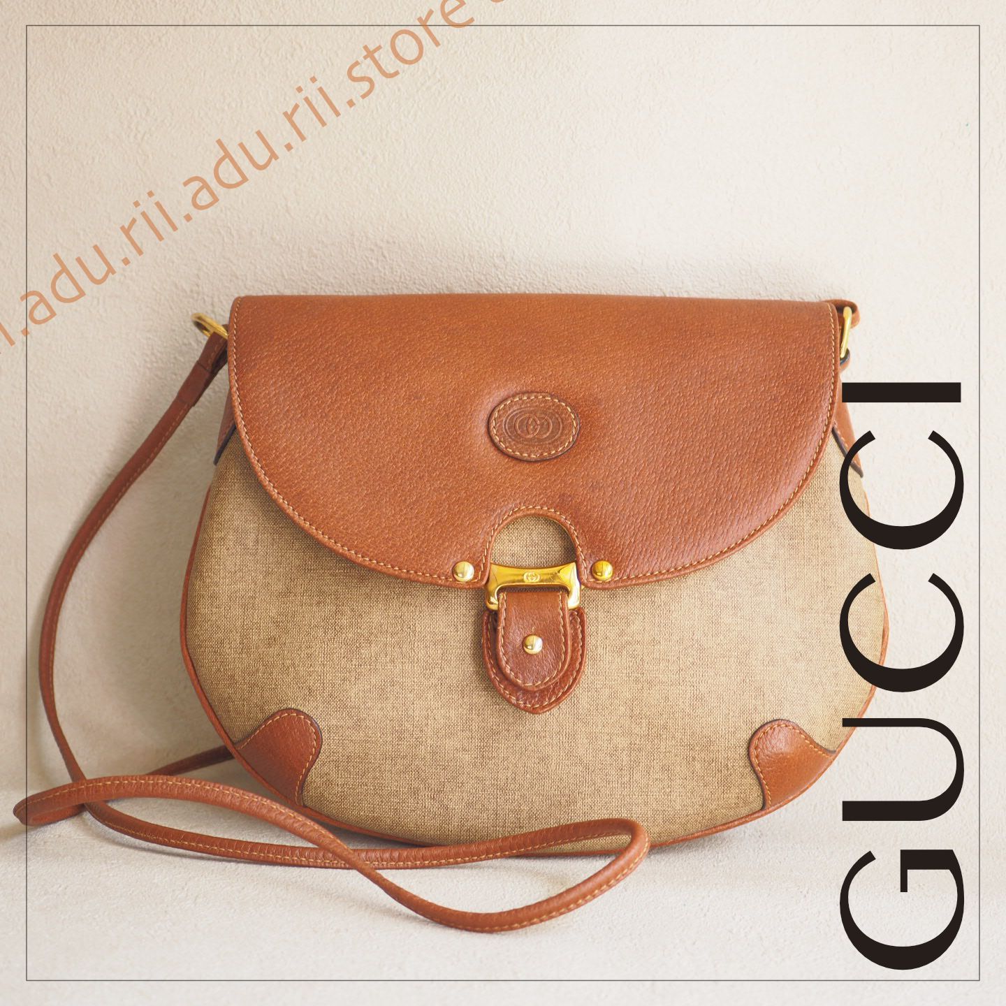 希少☆ オールドグッチ GUCCI ビンテージ ポシェット ショルダーバッグ 
