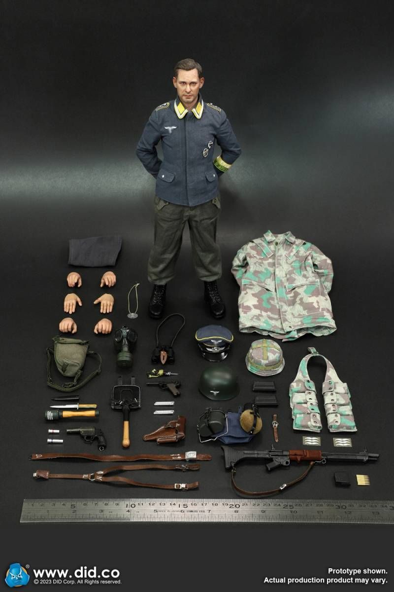 Axel 第二次世界大戦 ドイツ空軍 降下猟兵 アクセル DID 1/6 WW2 ドイツ空軍 降下猟兵 アクセル 20周年記念.Ver 未