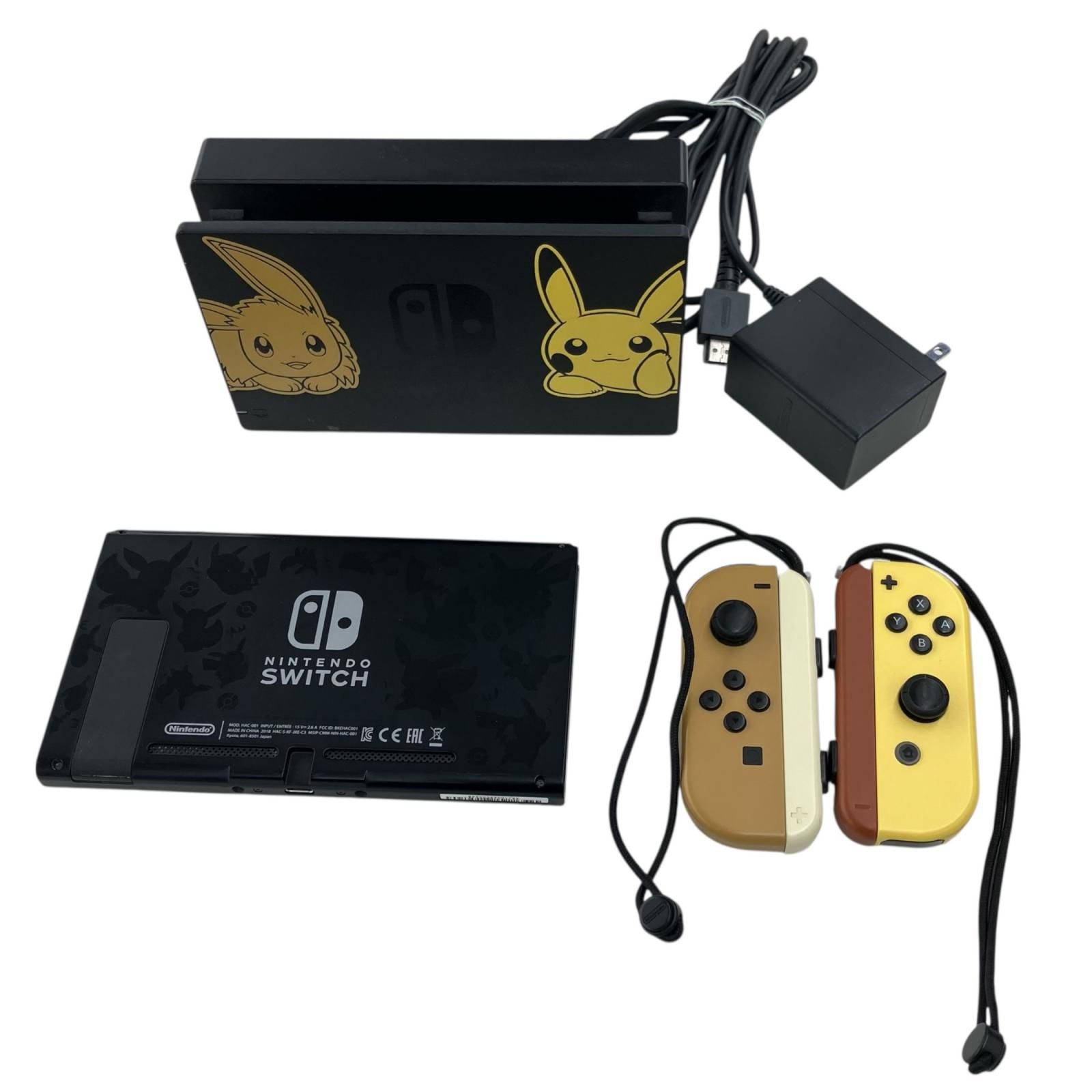 186000 現状品 Nintendo Switch ポケモン ピカチュウ＆イーブイモデル
